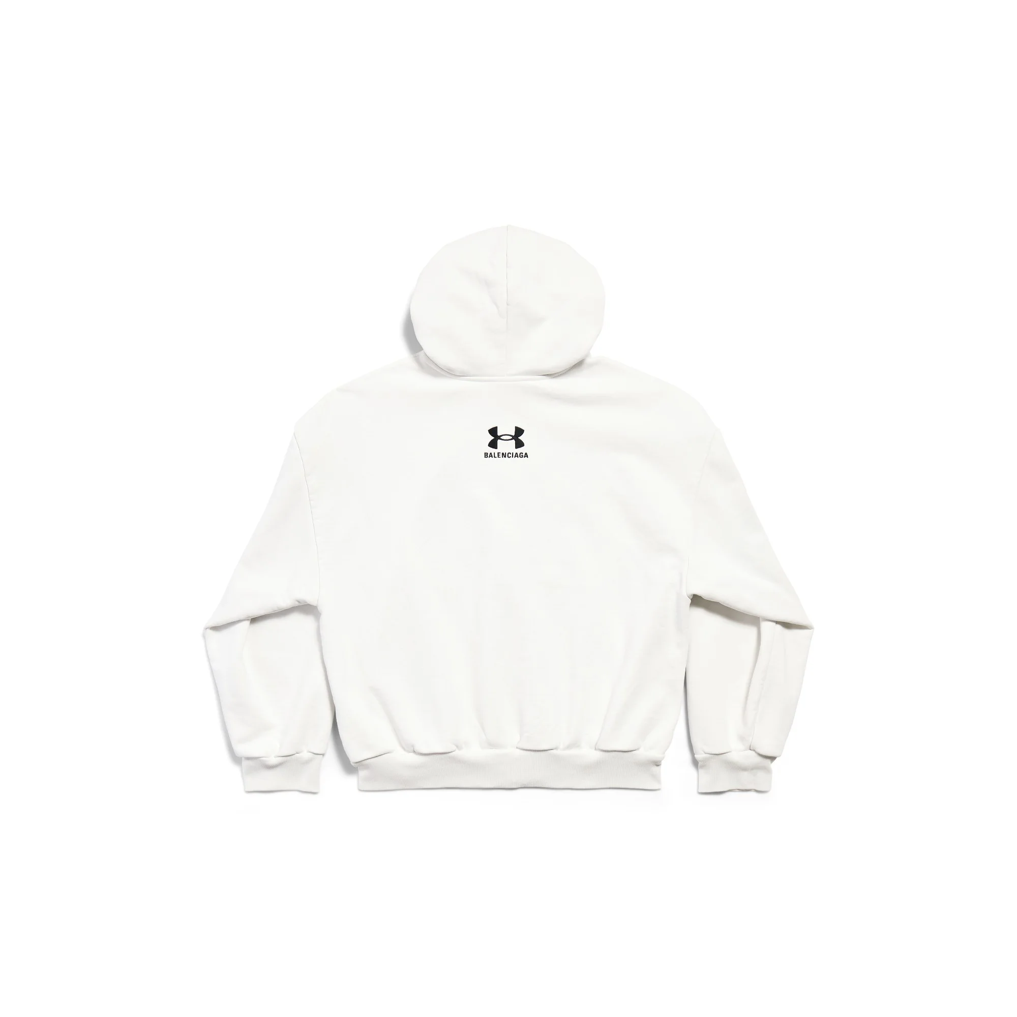 Under Armour Regular Zip-Up Hoodie - Dirty White/Black - Image 2