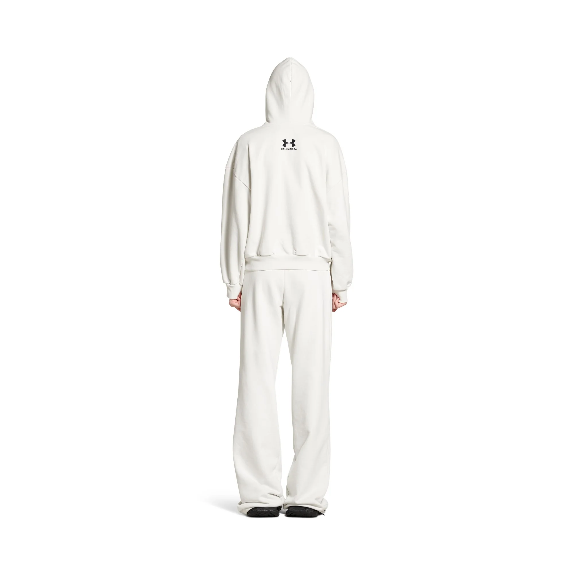 Under Armour Regular Zip-Up Hoodie - Dirty White/Black - Image 5