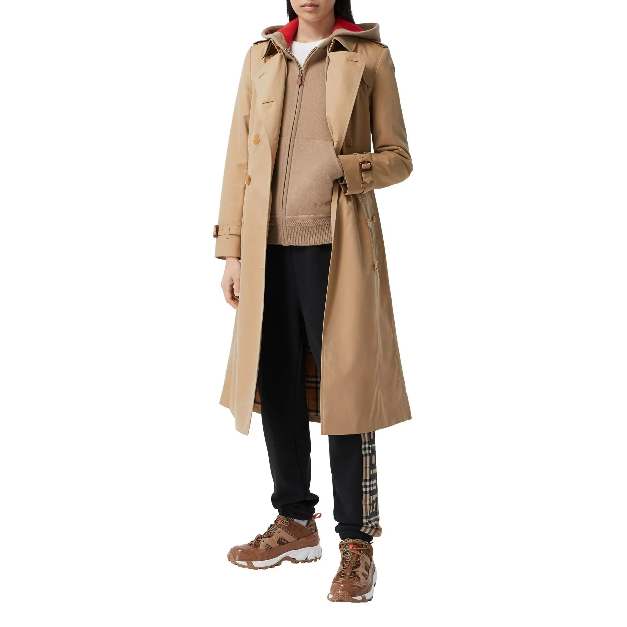 The Long Chelsea Heritage Trench Coat - Honey - Image 11