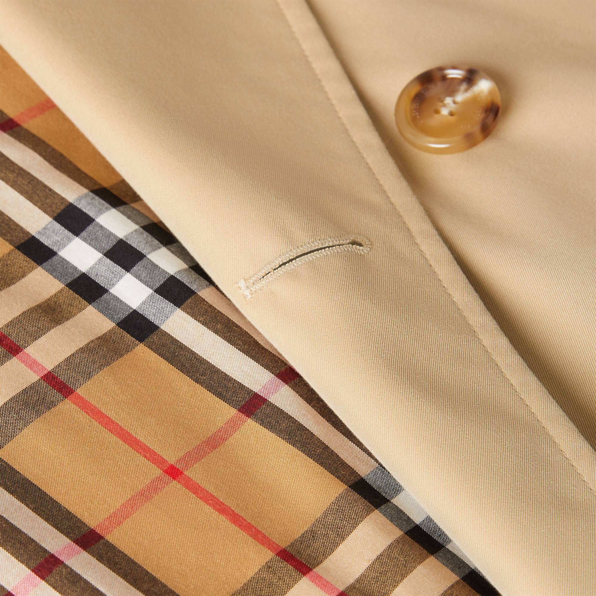 Long Waterloo Heritage Trench Coat - Honey - Image 10