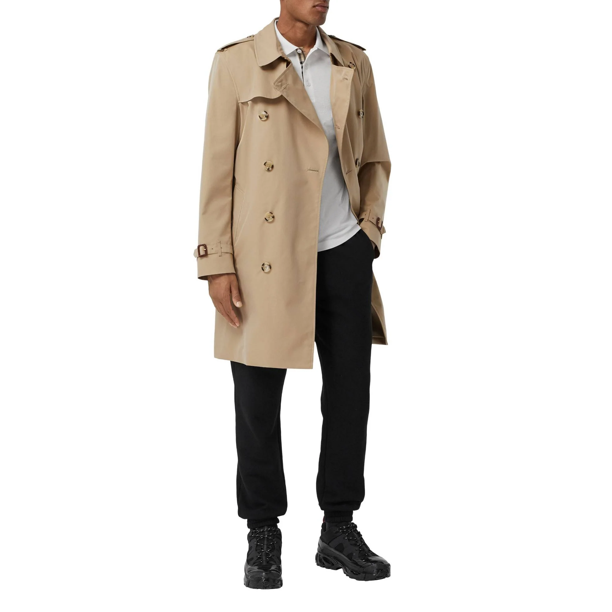 The Mid-length Kensington Heritage Trench Coat - Honey - Image 6