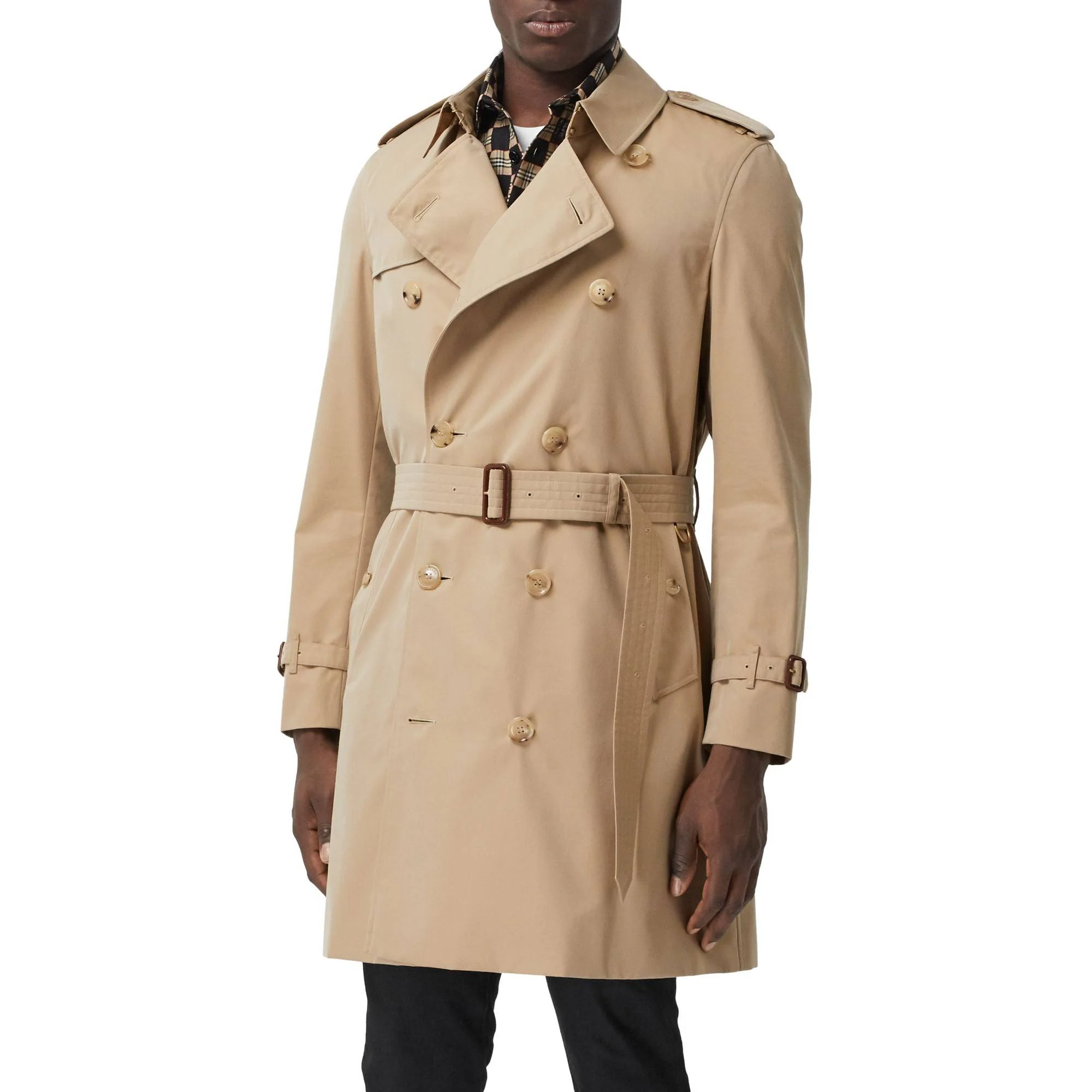 The Mid-length Chelsea Heritage Trench Coat - Honey - Image 4