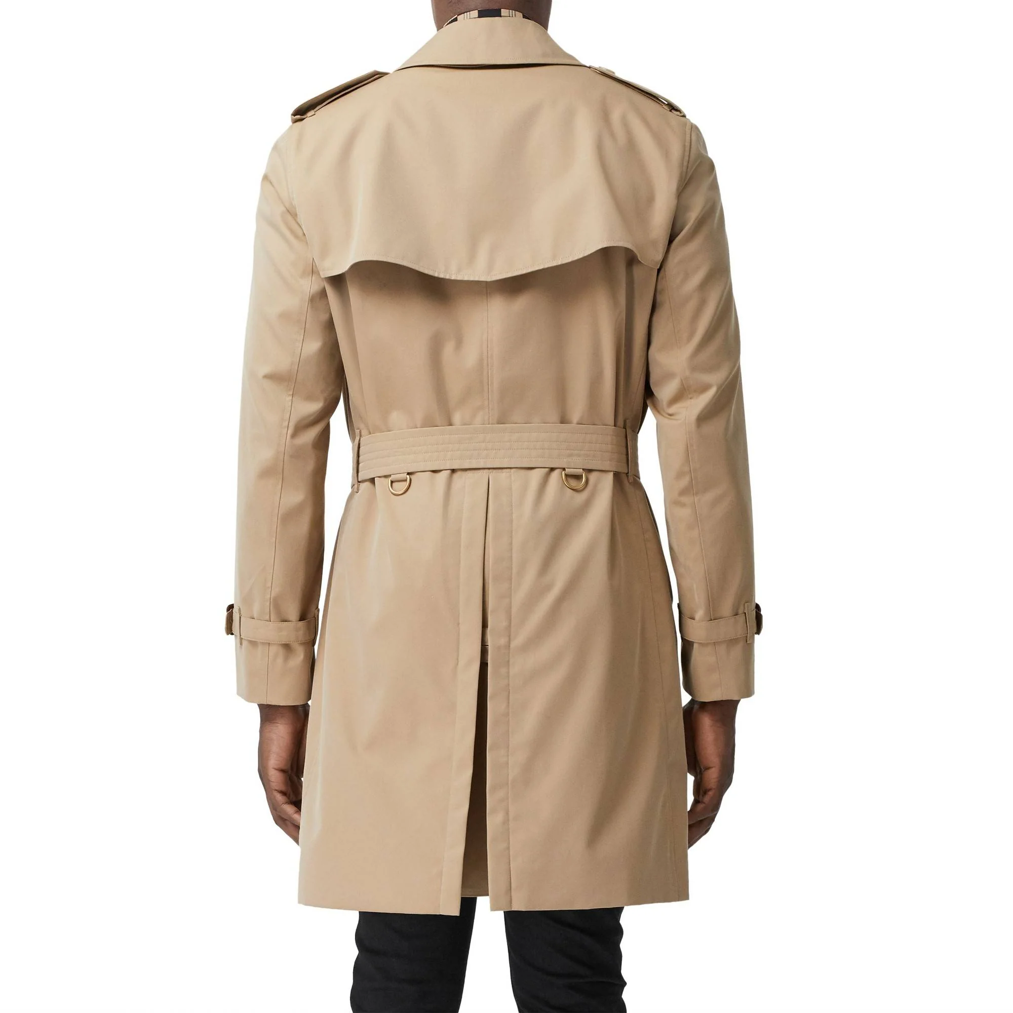 The Mid-length Chelsea Heritage Trench Coat - Honey - Image 6