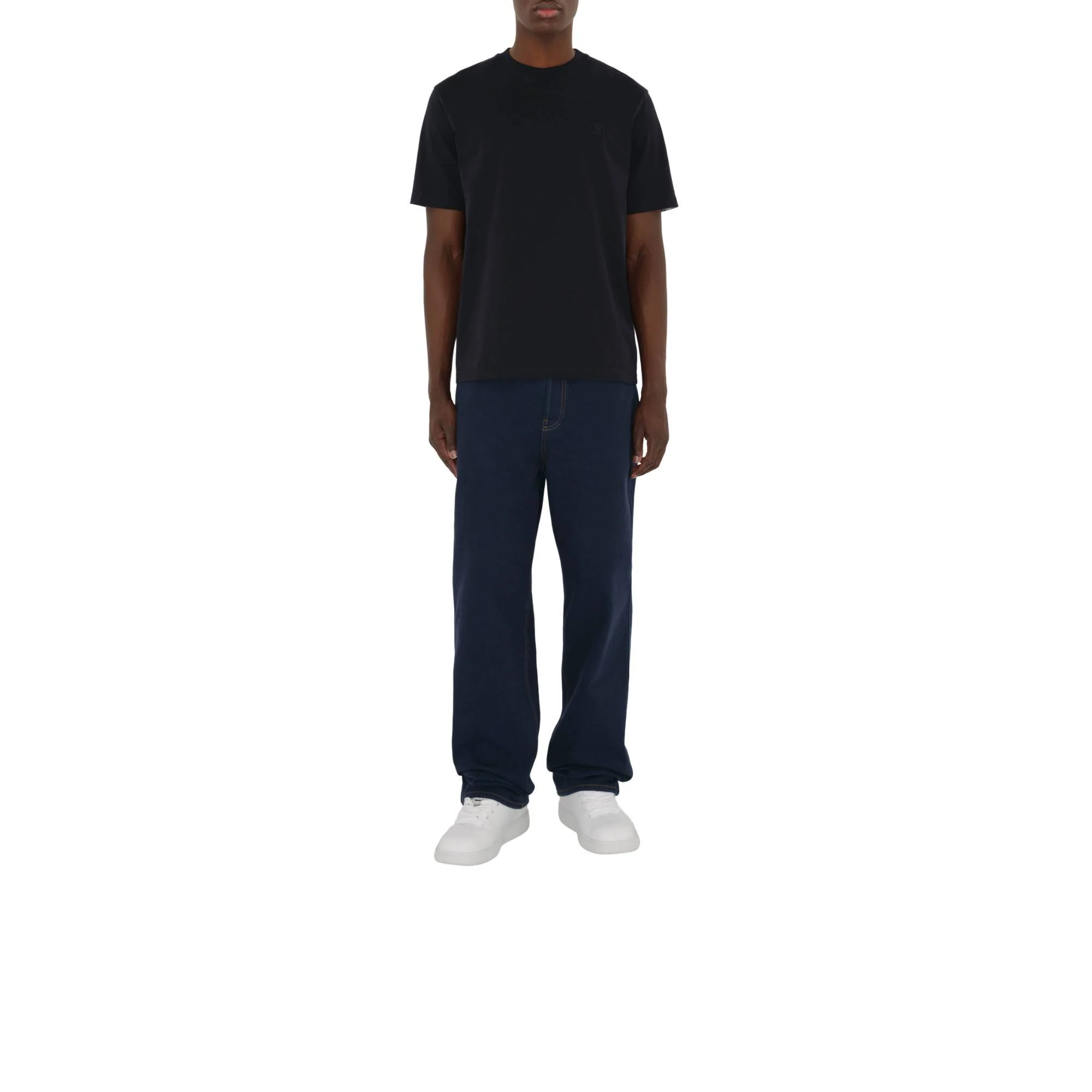 Cotton T-shirt - Coal Blue - Image 2