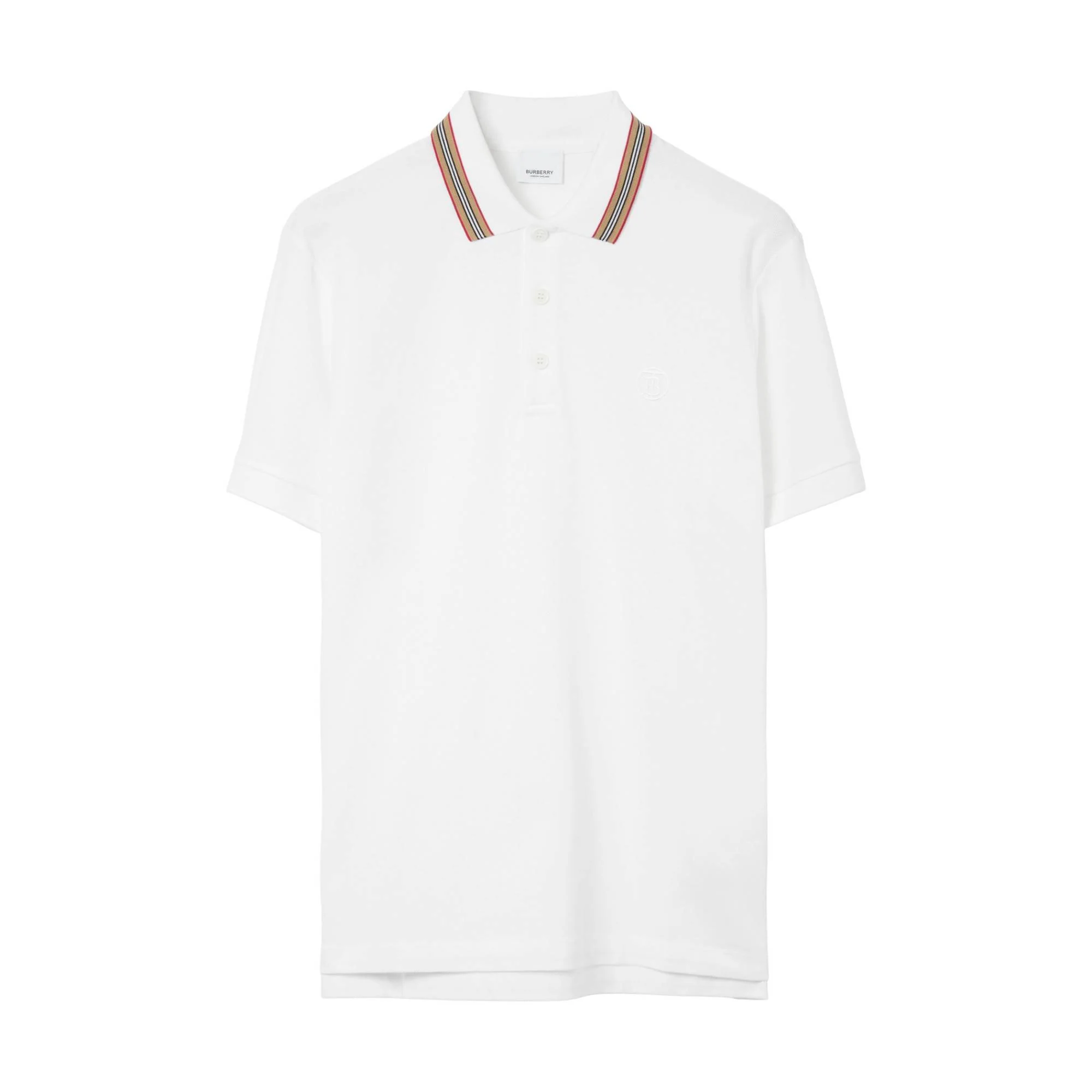 Cotton Polo Shirt - White