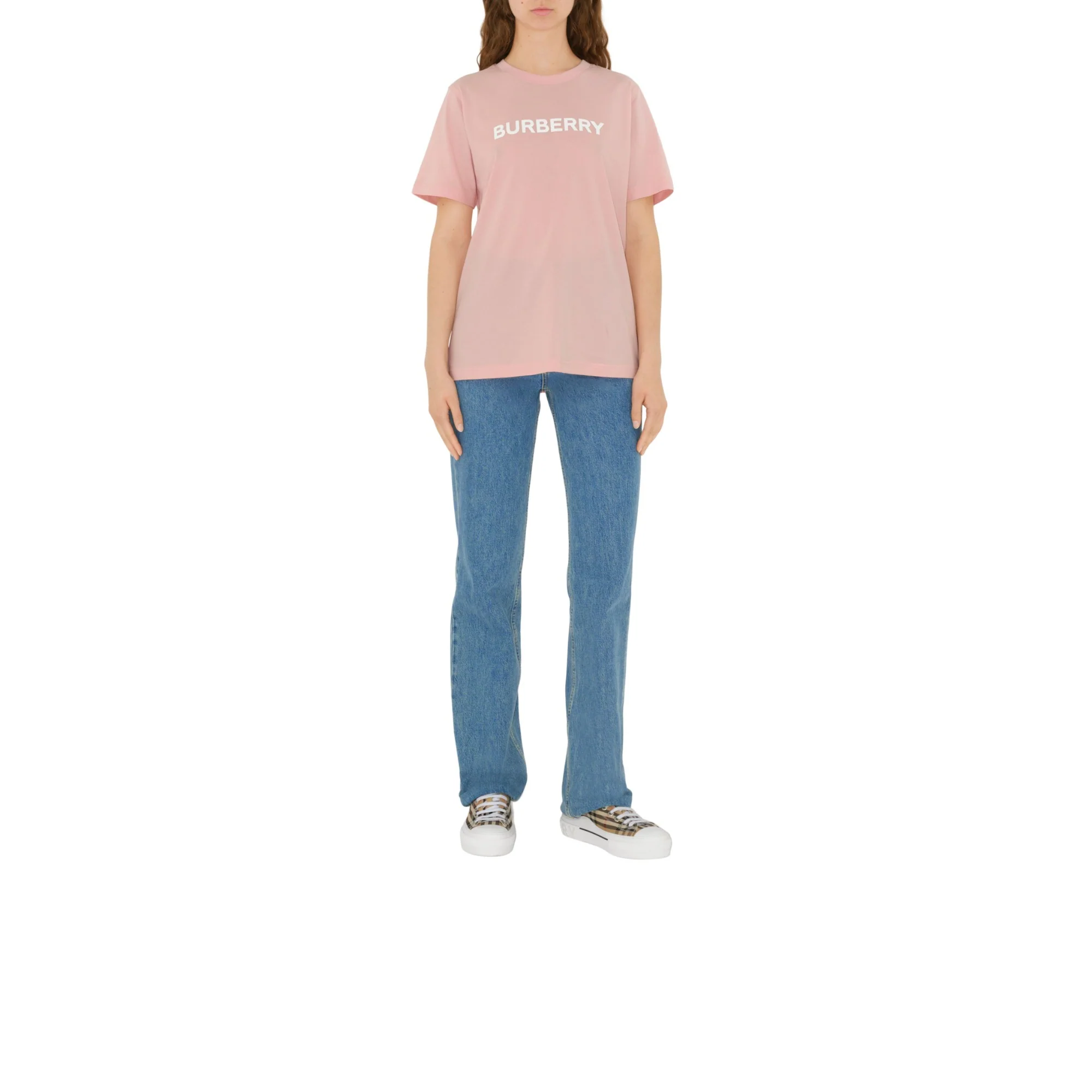 Logo Cotton T-shirt - Sorbet Pink