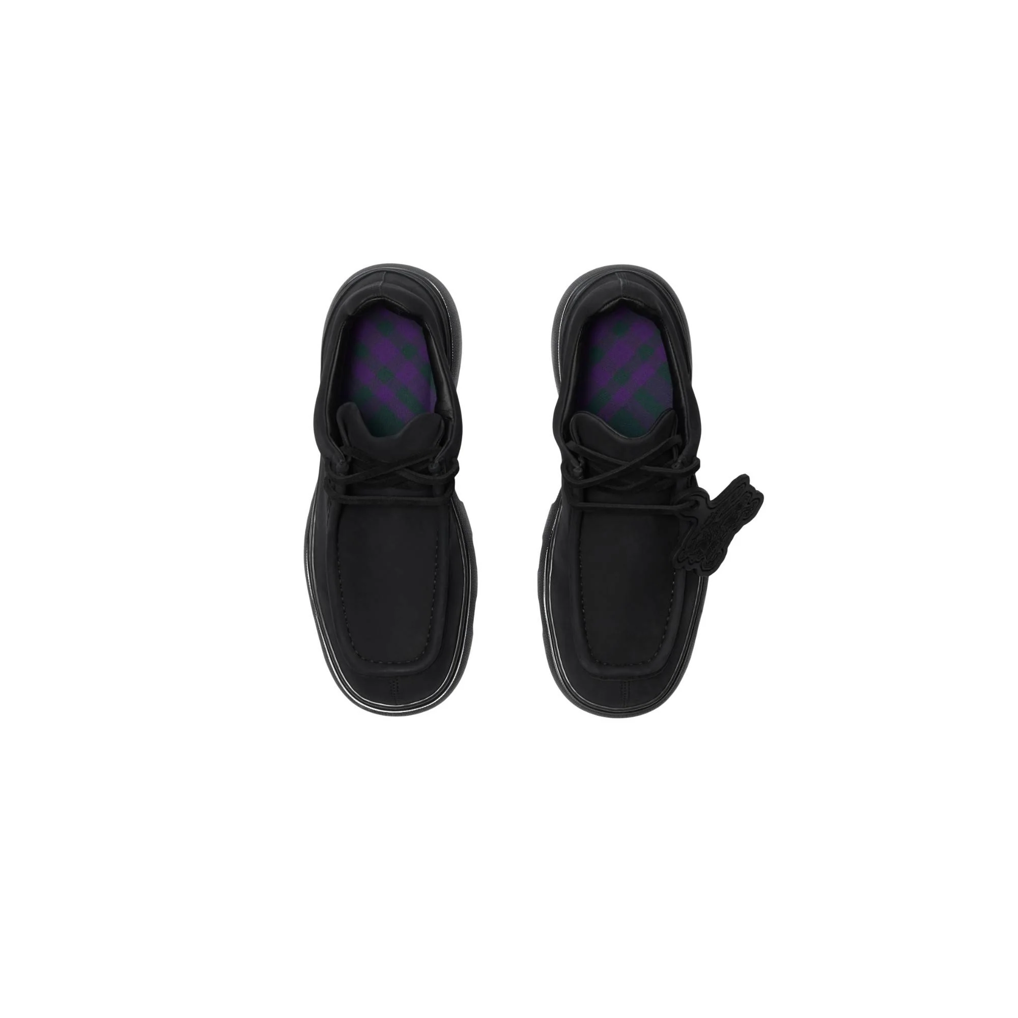 Nubuck Creeper Shoes - Black - Image 4