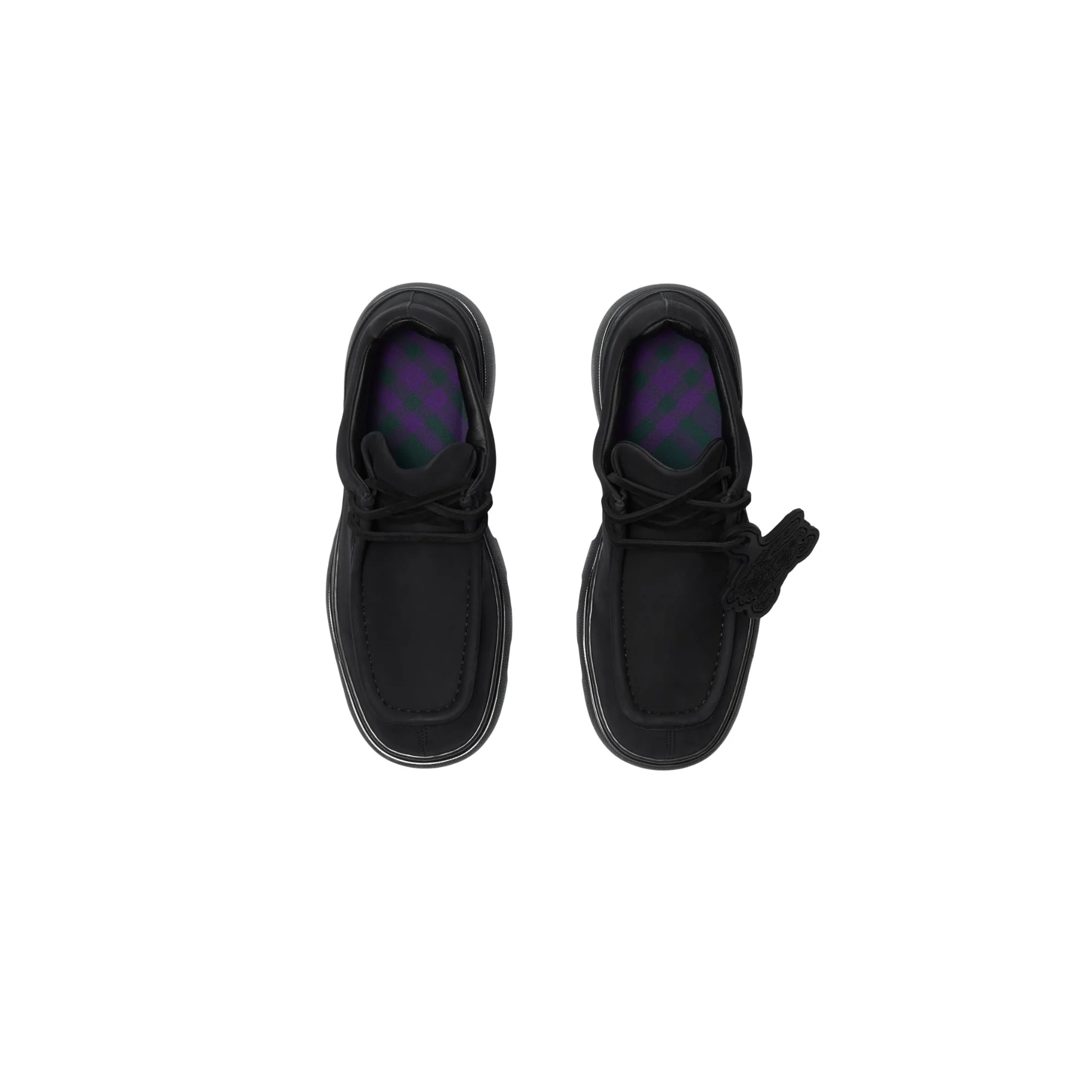 Nubuck Creeper Shoes - Black - Image 4