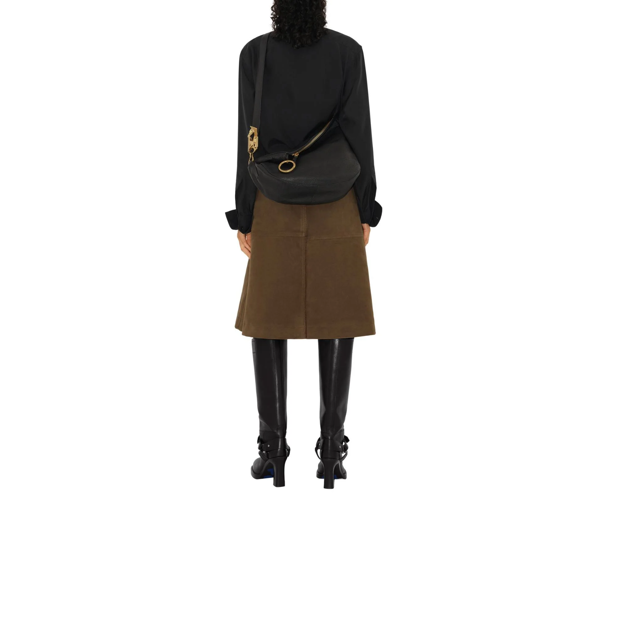 Medium Knight Bag - Black - Image 5