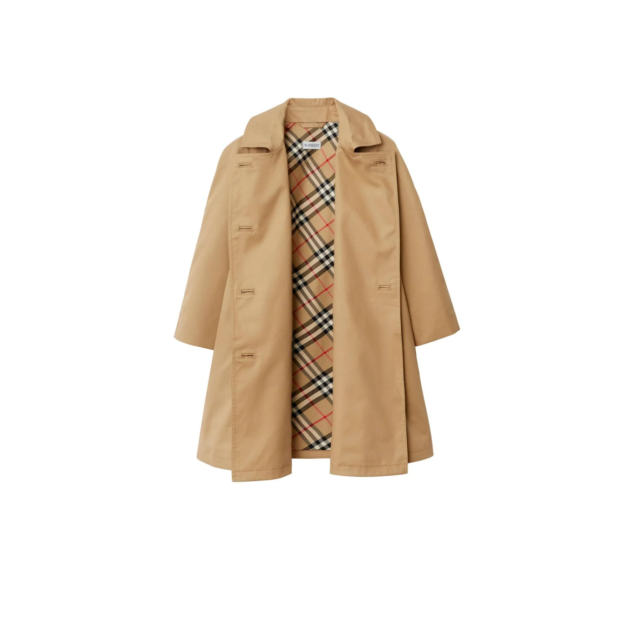 Cotton Trench Coat - Archive Beige - Image 3