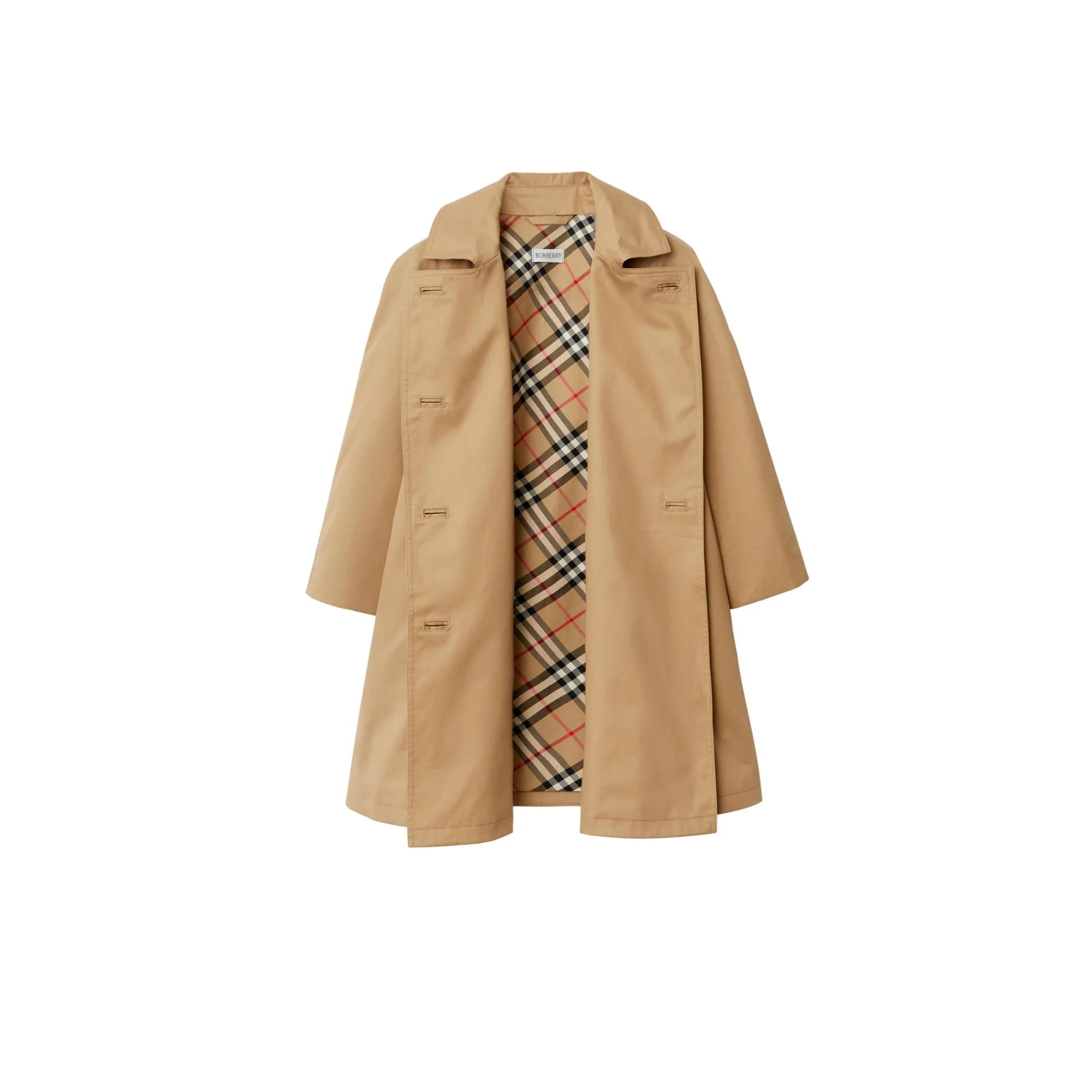Cotton Trench Coat - Archive Beige - Image 3
