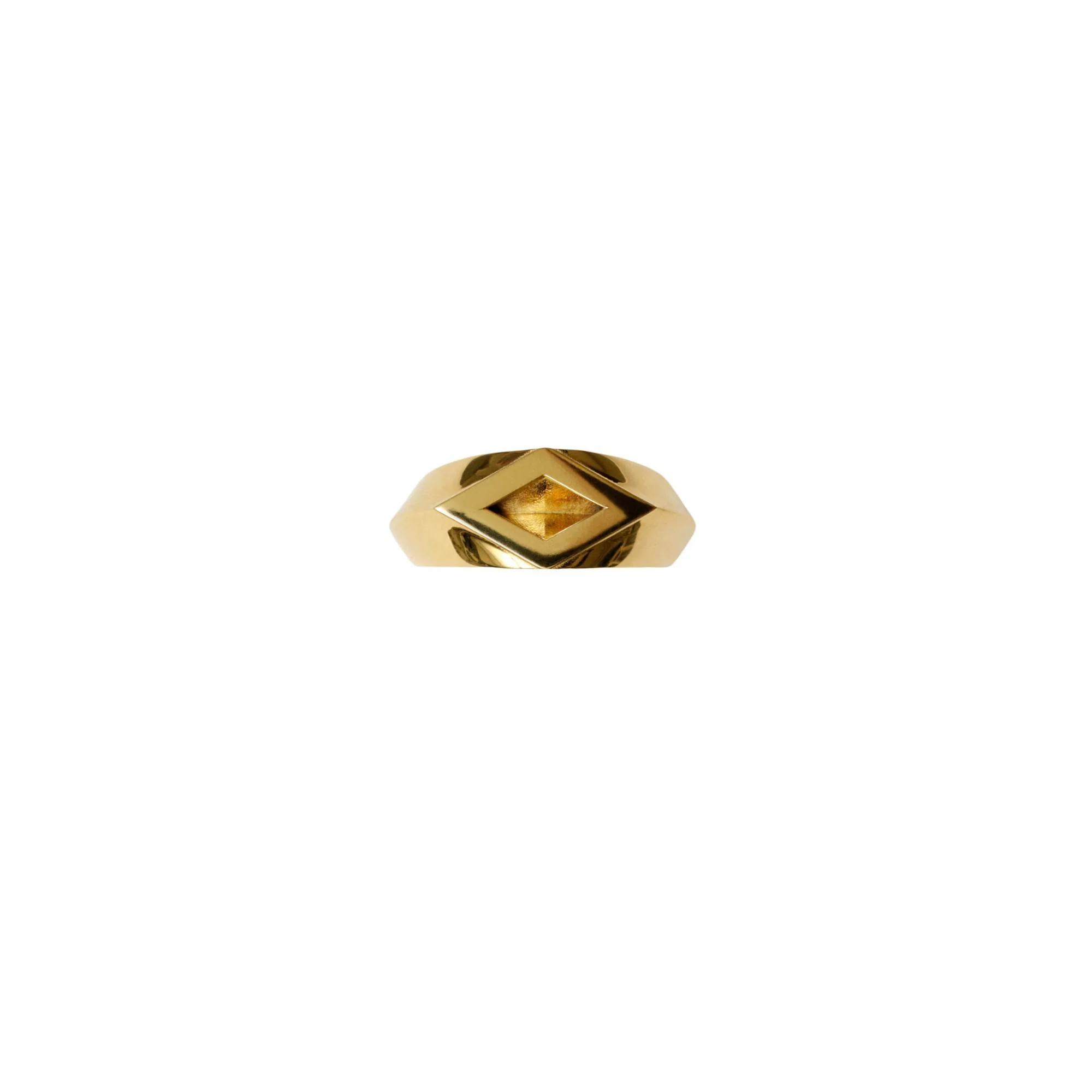 Hollow Ring - Gold - Image 2