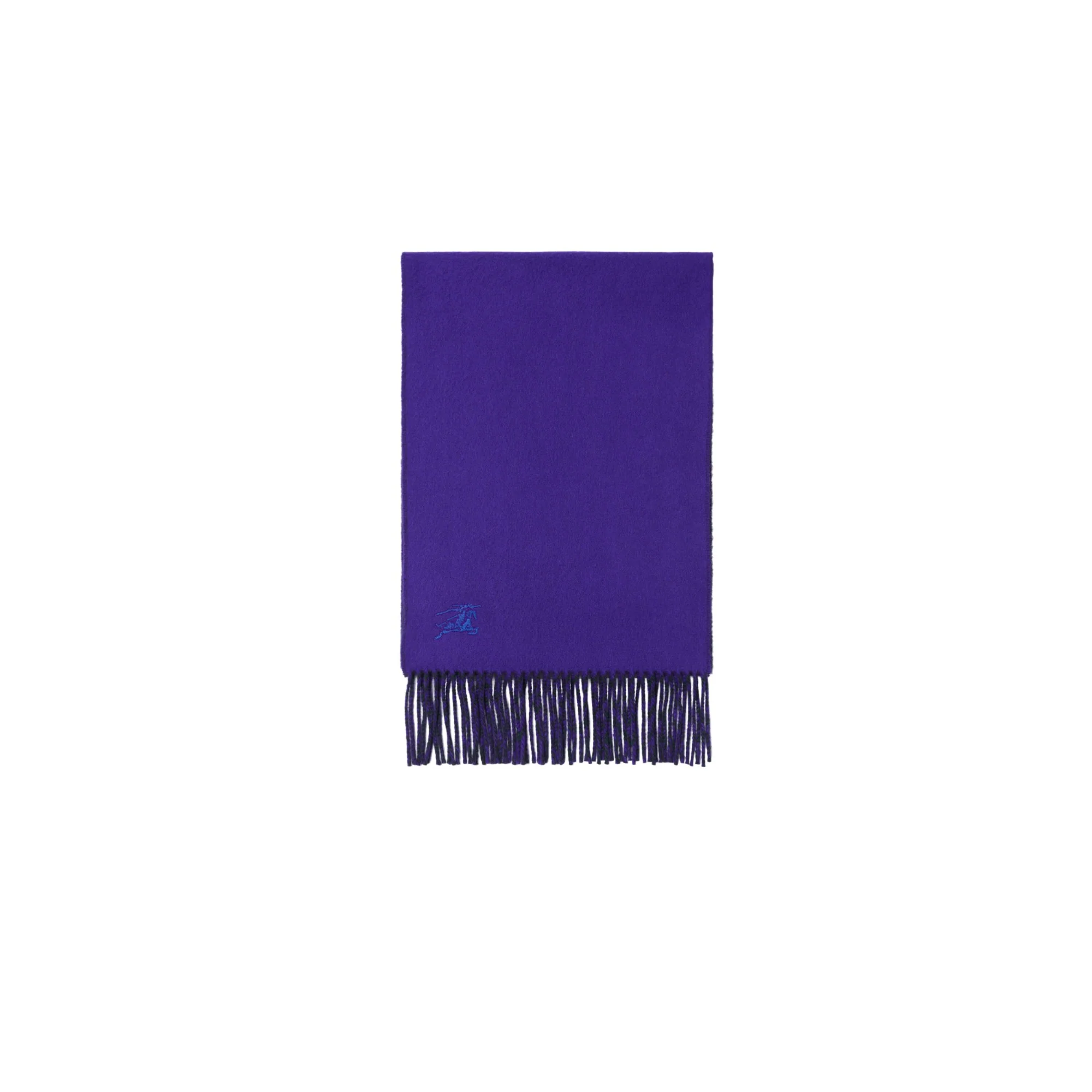 EKD Cashmere Reversible Scarf - Vine/Royal - Image 3