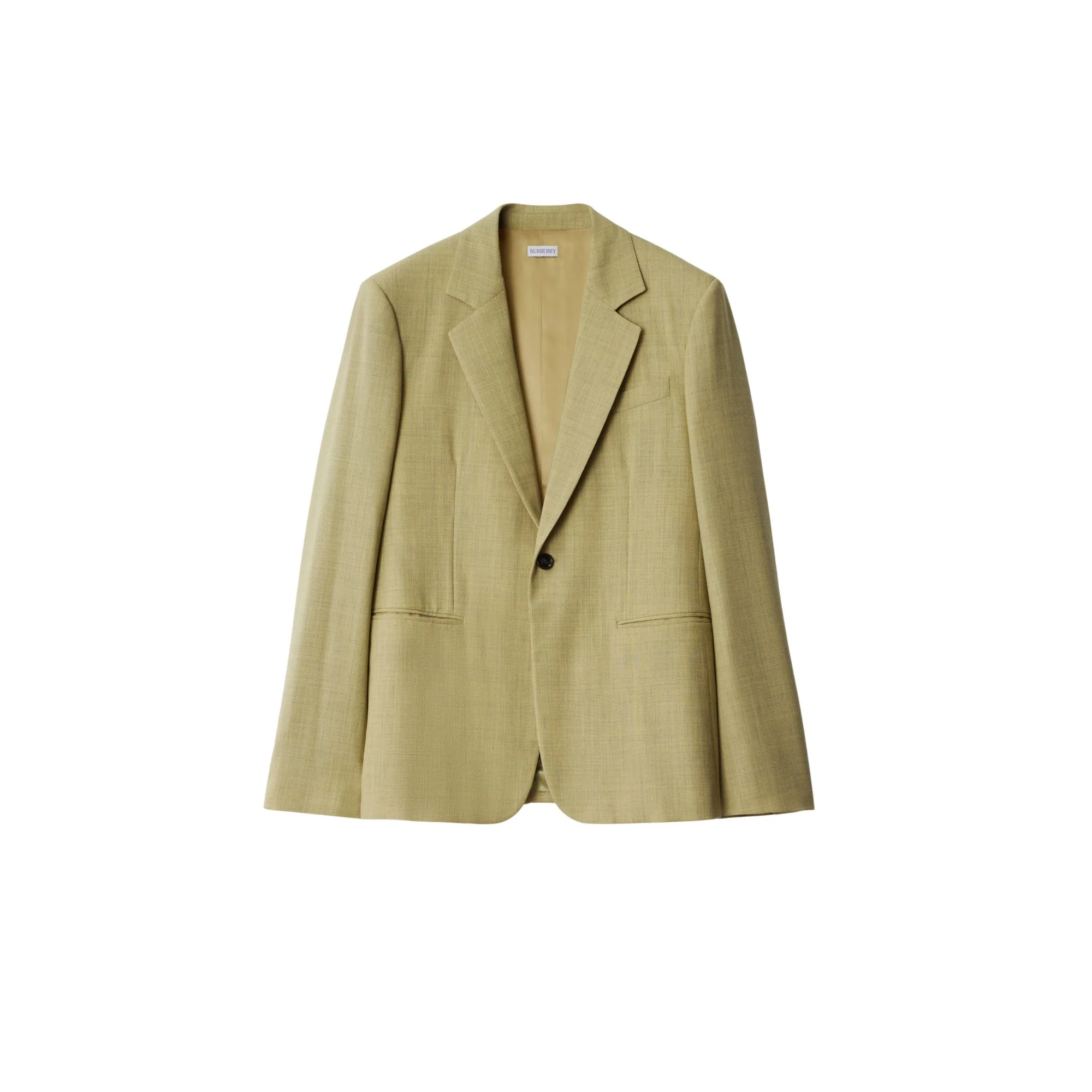 Wool Tailored Jacket - Hunter