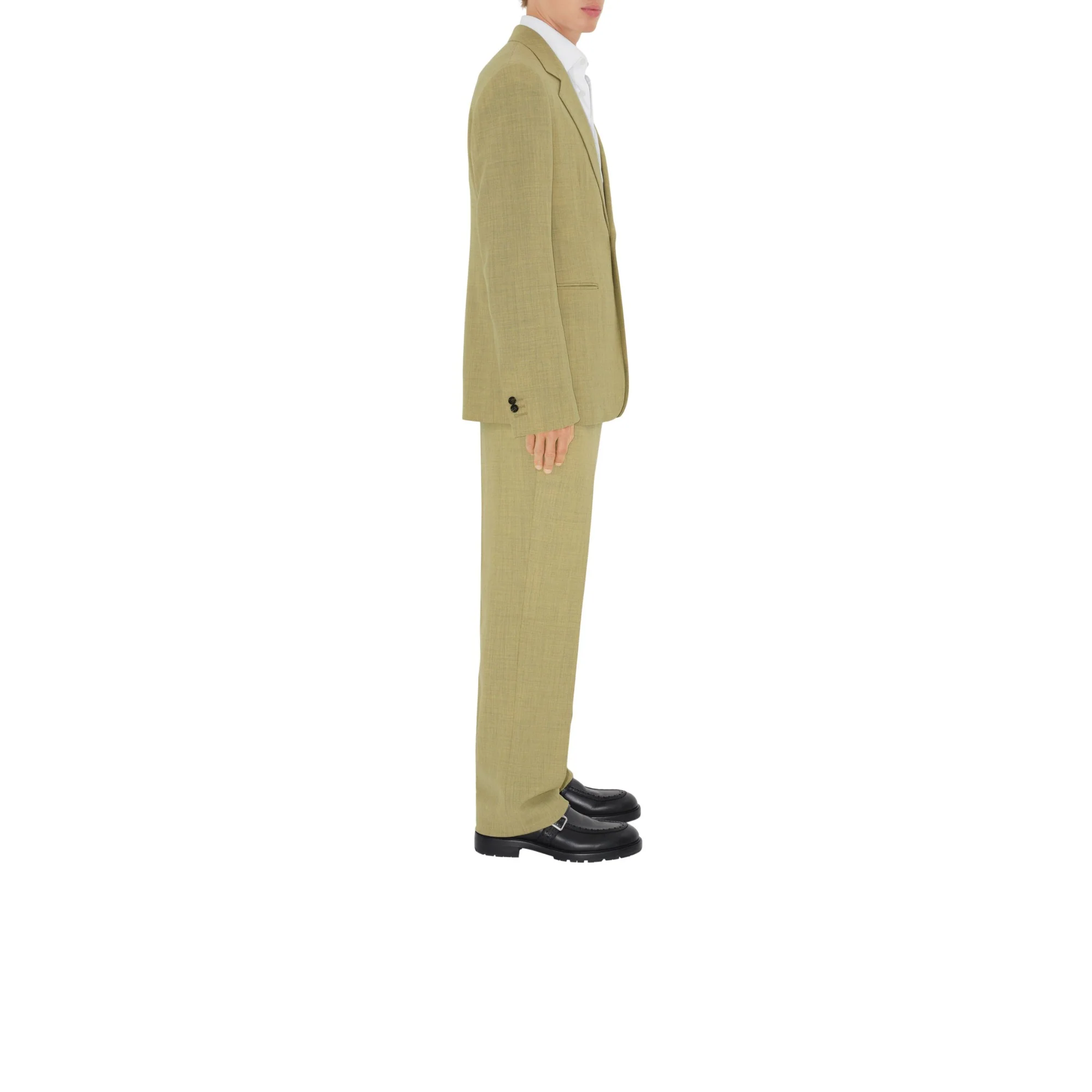 Wool Tailored Jacket - Hunter - Image 3