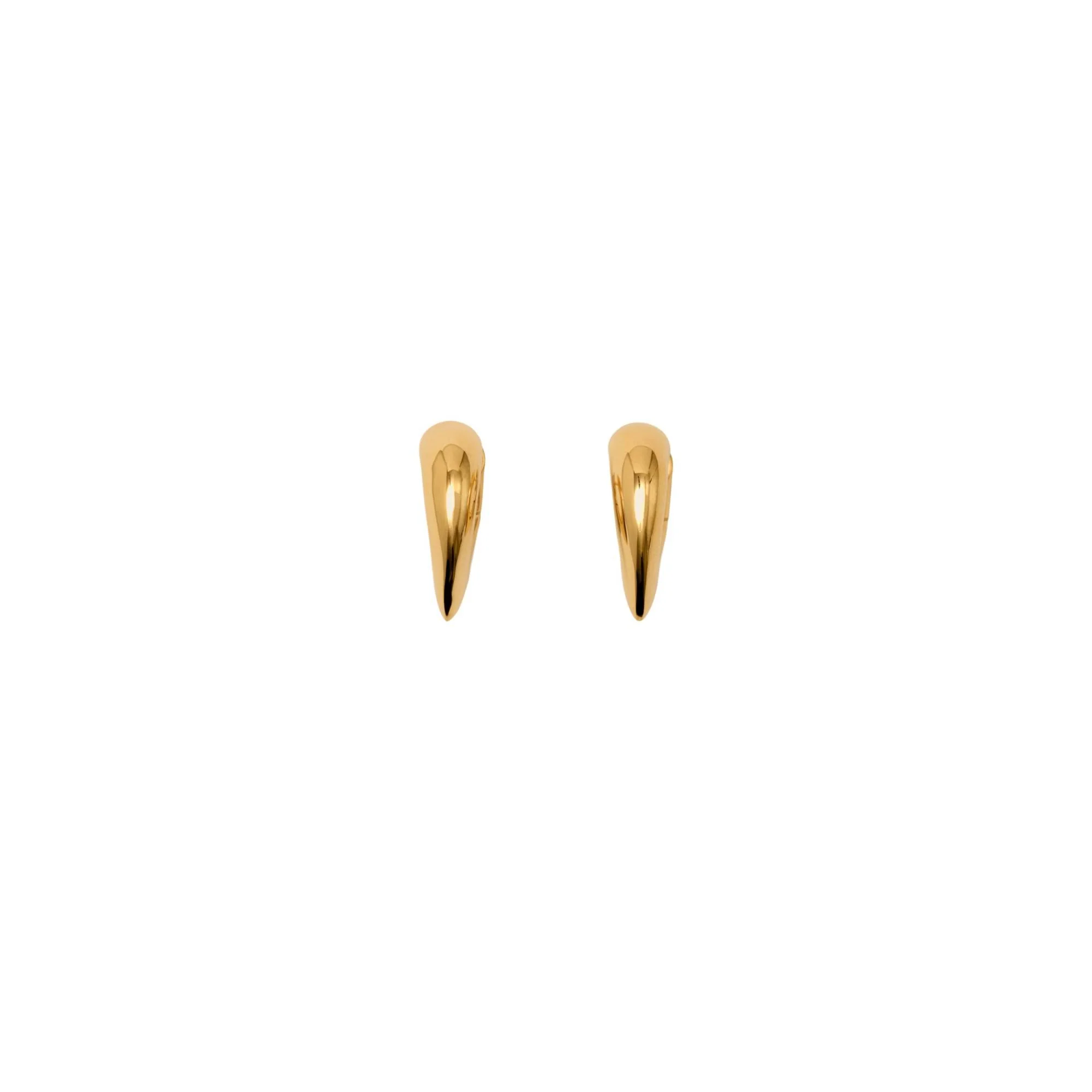Thorn Hoop Earrings - Gold - Image 2