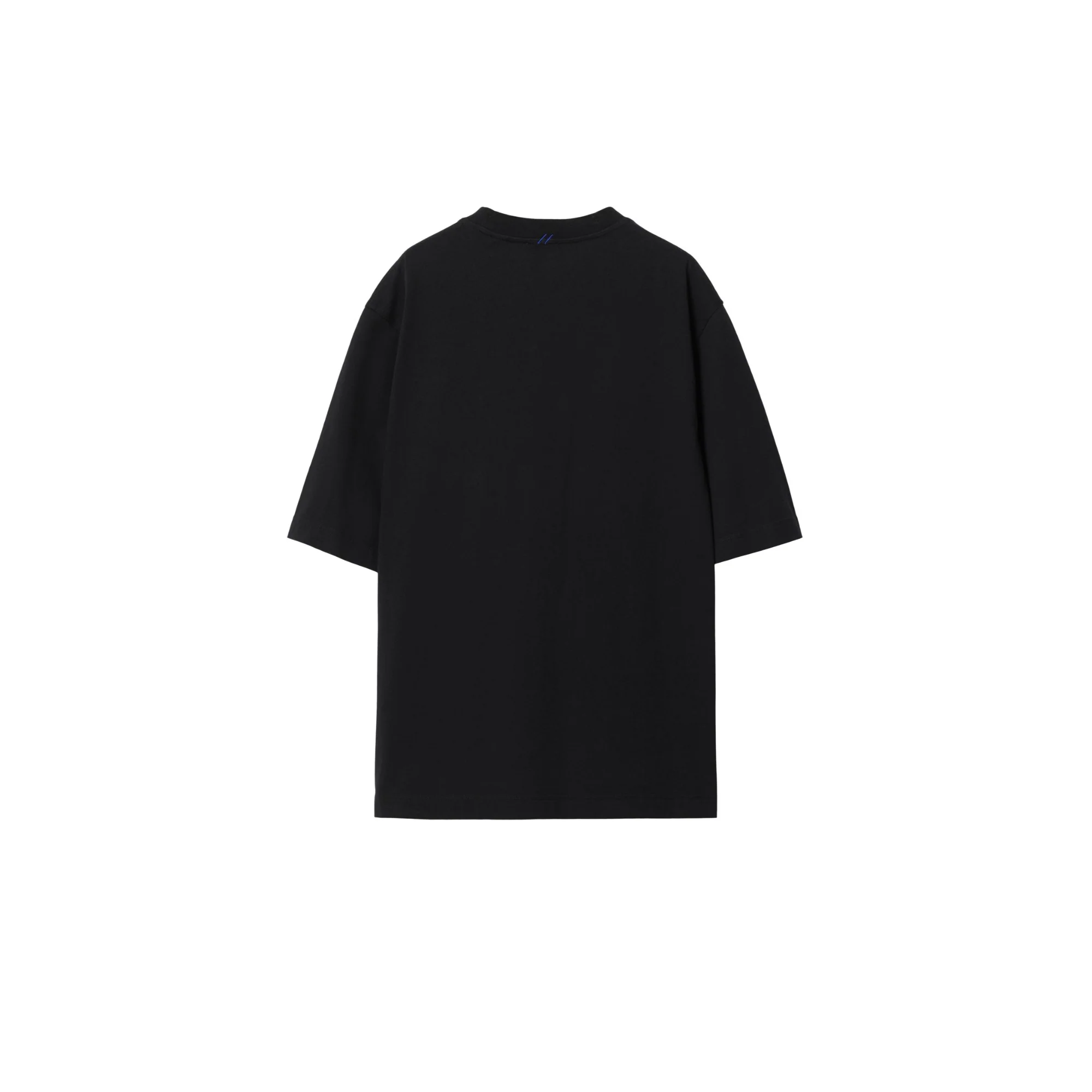 Cotton T-shirt - Black - Image 5