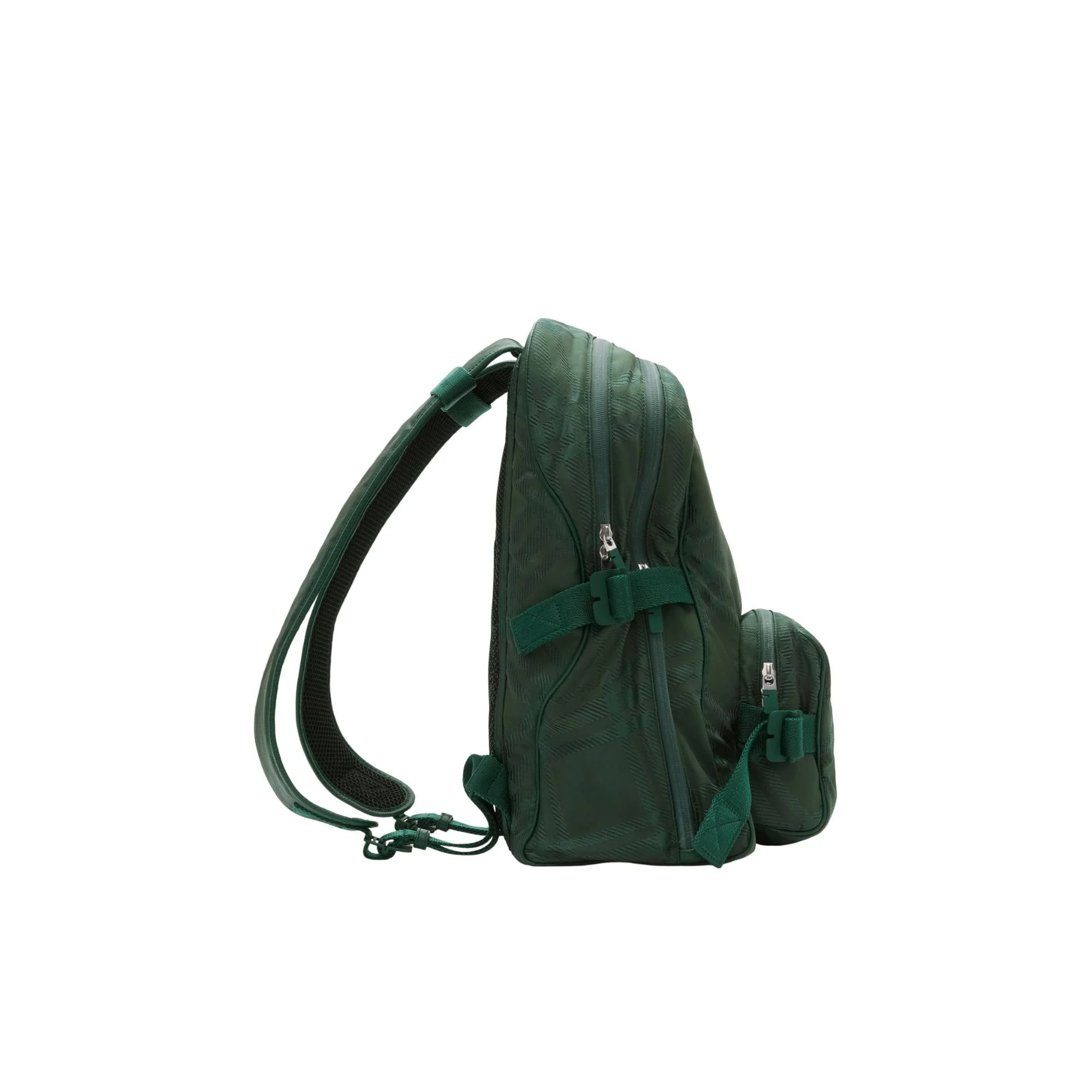 Check Jacquard Backpack - Vine - Image 2