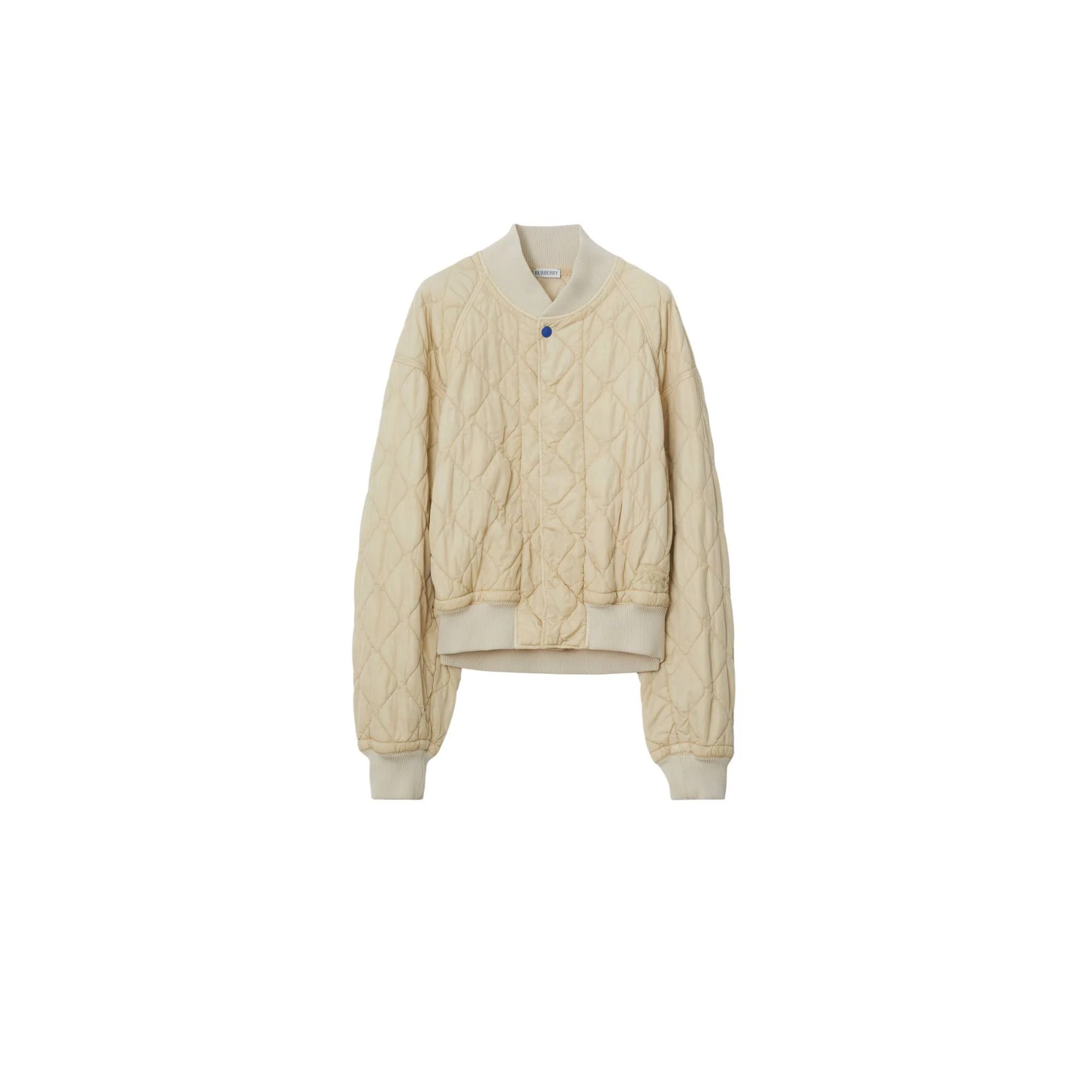 Quilted Nylon Bomber Jacket - Soap