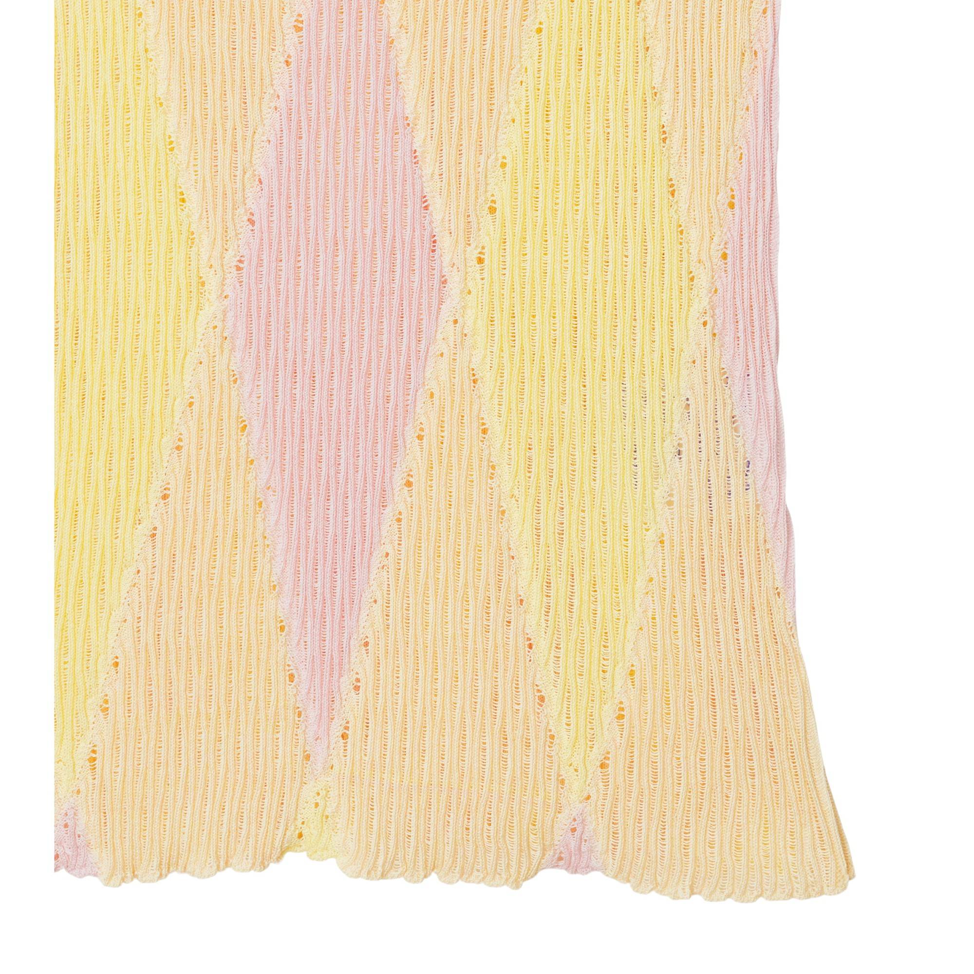 Argyle Cotton Silk Top - Cameo IP Pattern - Image 6