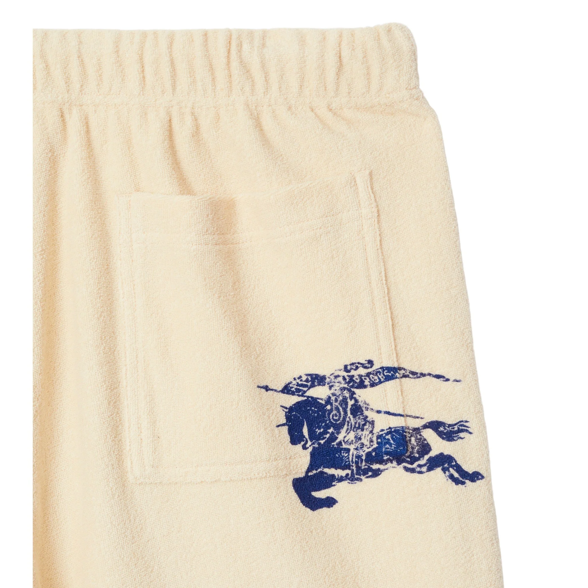 Cotton Towelling Shorts - Calico - Image 6