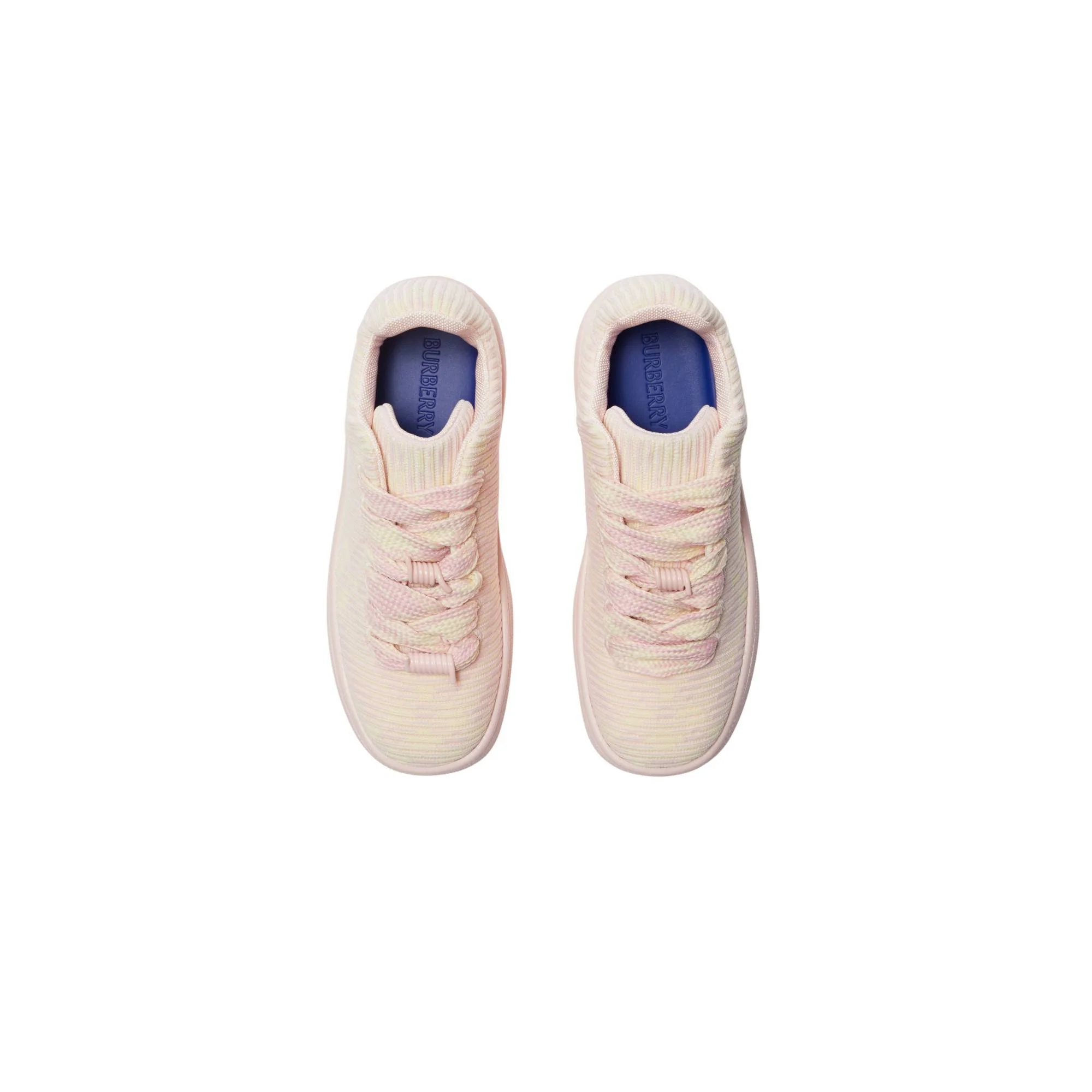 Check Knit Box Sneakers - Cameo IP Check - Image 5