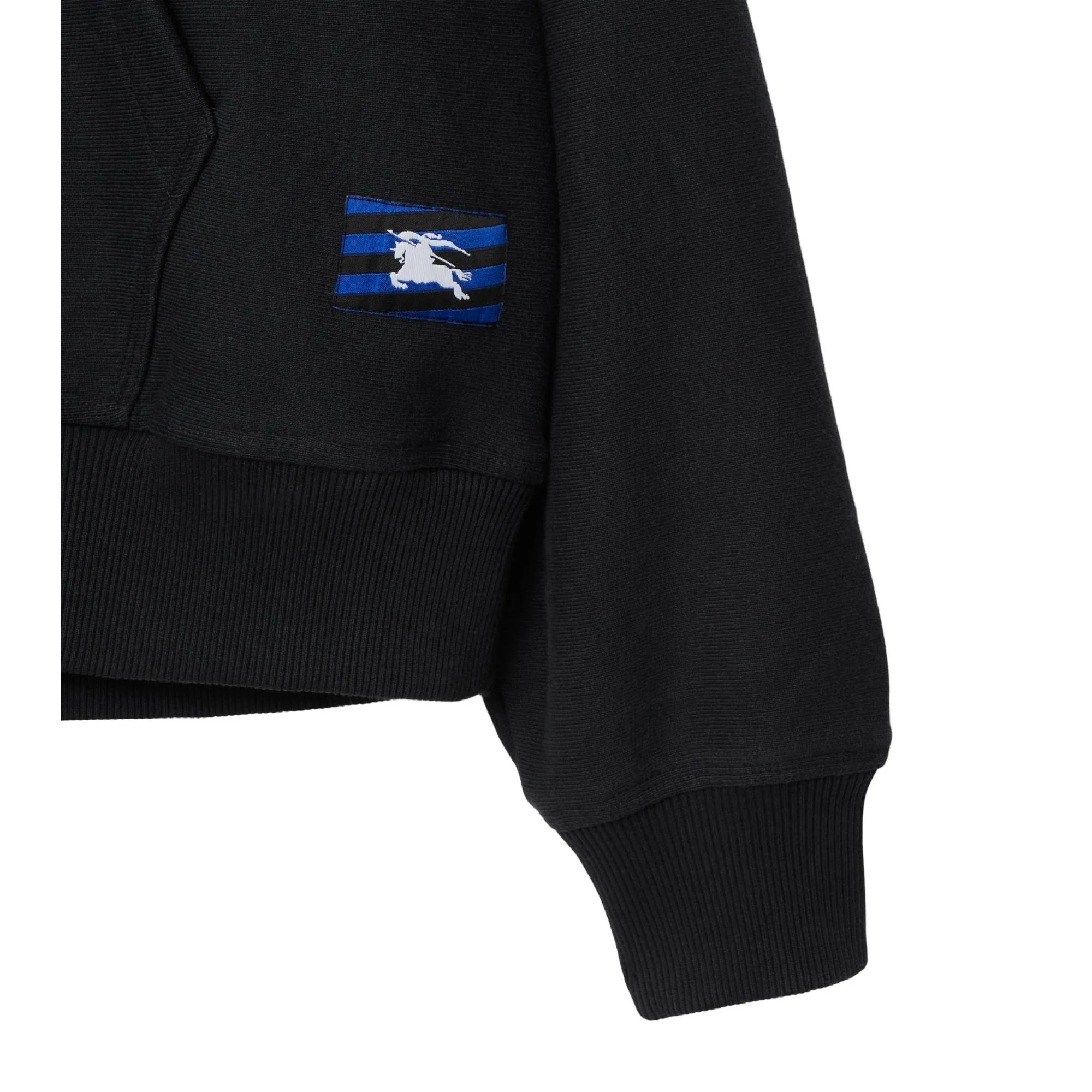 Cotton Hoodie - Black - Image 6