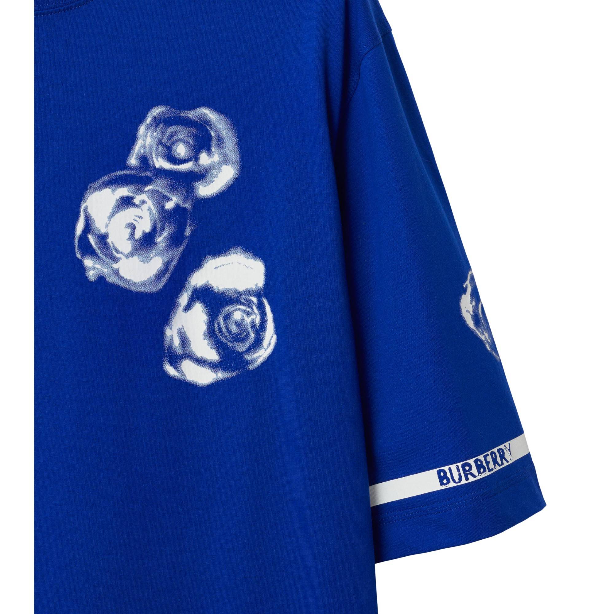 Rose Cotton T-shirt - Knight - Image 6