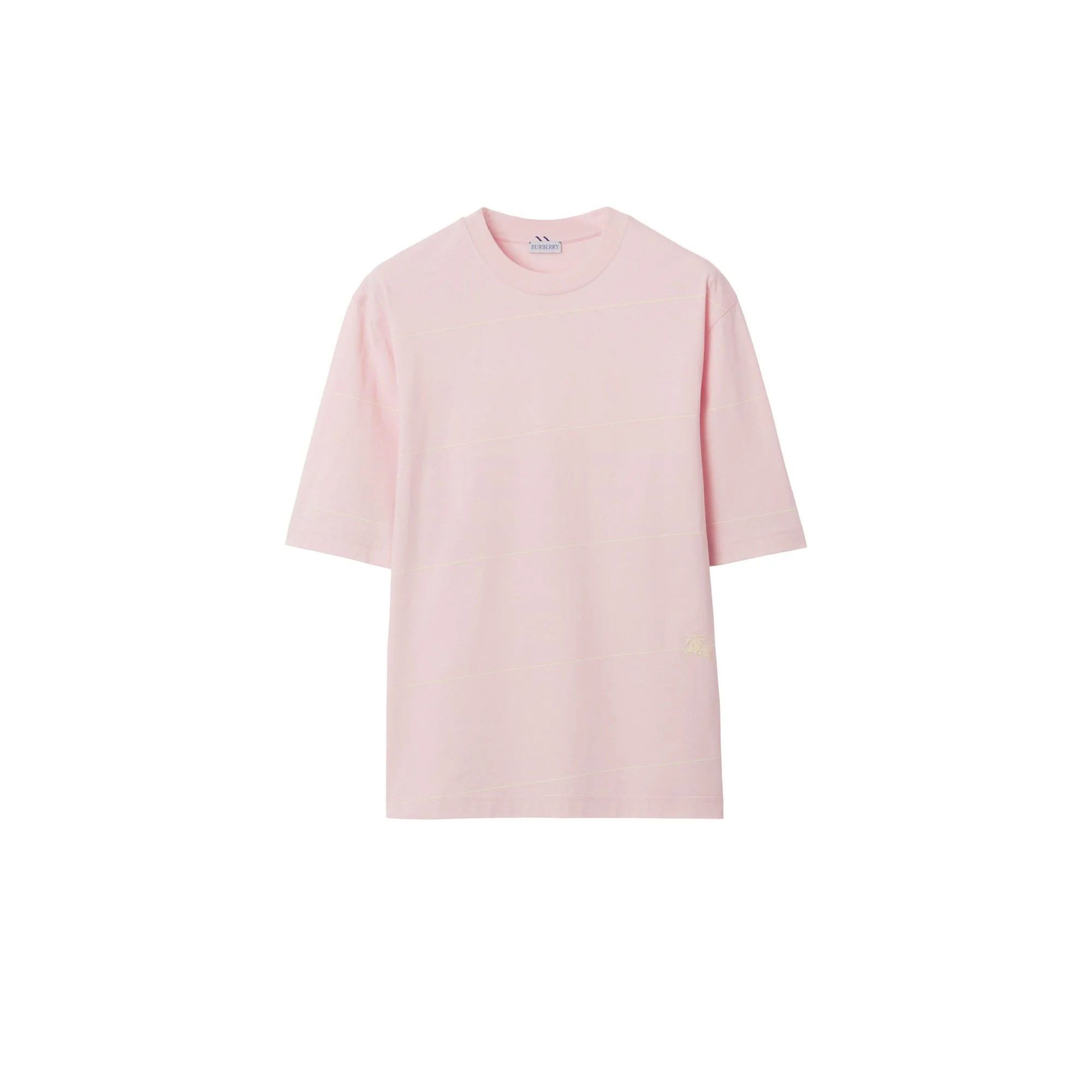 Striped Cotton T-shirt - Cameo