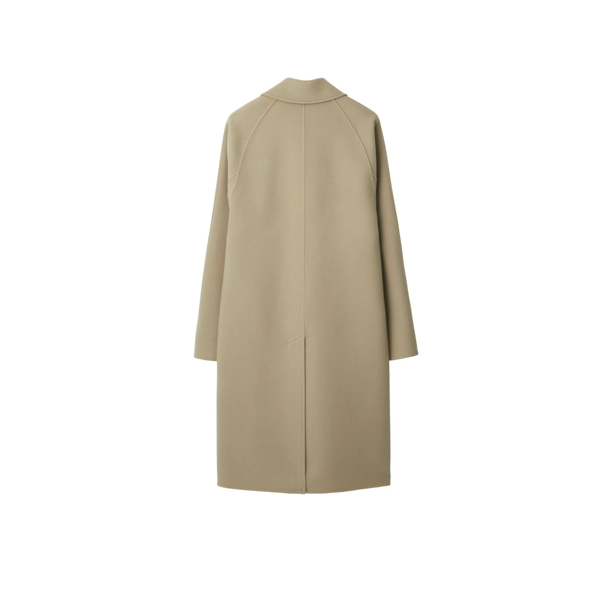 Wool Cashmere Car Coat - Field - Image 5