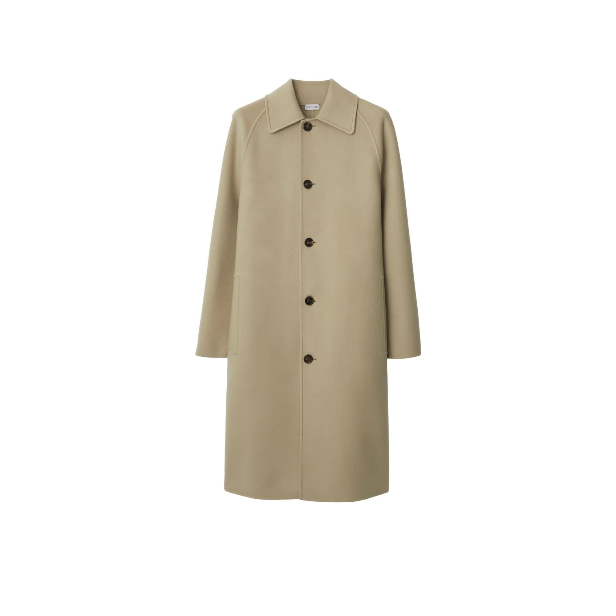 Wool Cashmere Car Coat - Field