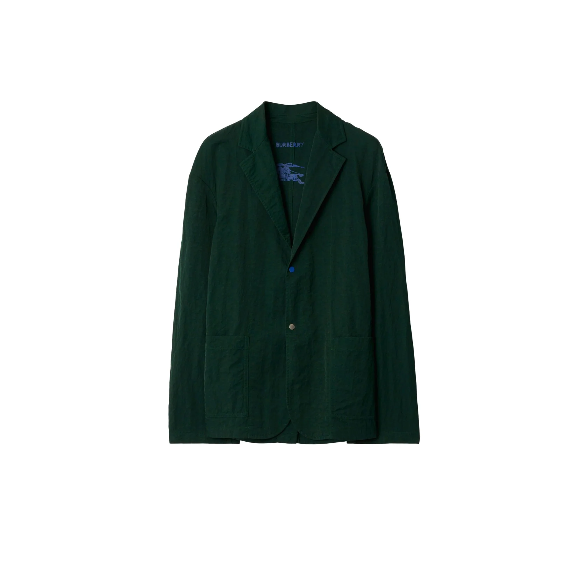 Nylon Tailored Jacket - Ivy