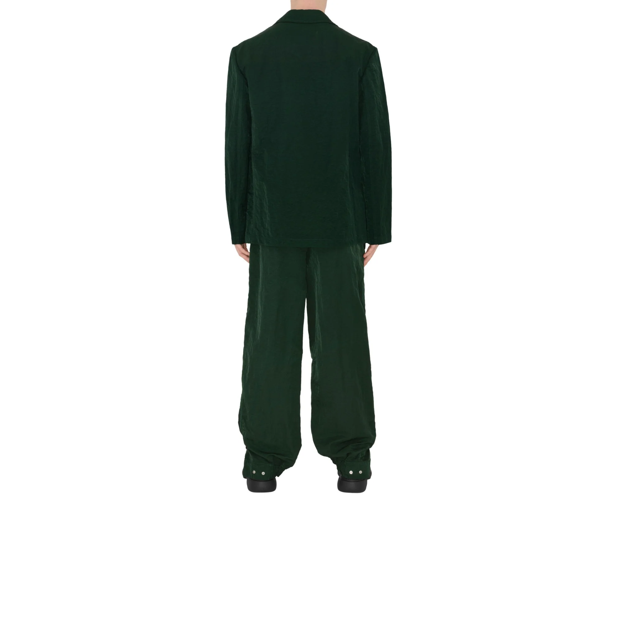 Nylon Tailored Jacket - Ivy - Image 5
