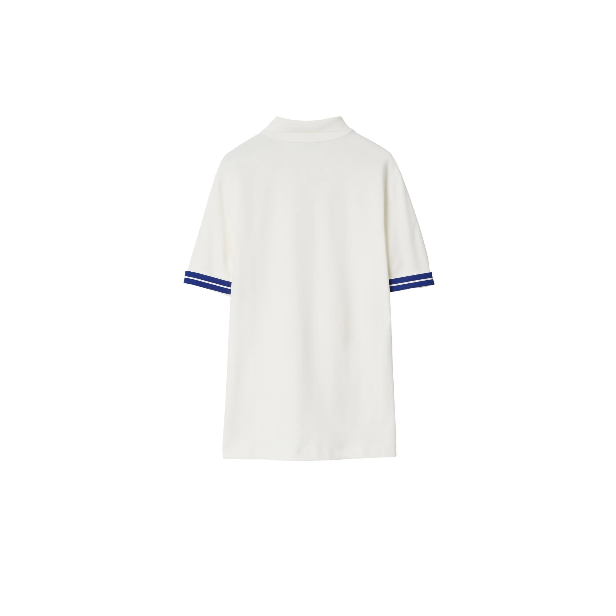 Cotton Polo Shirt - Chalk - Image 5