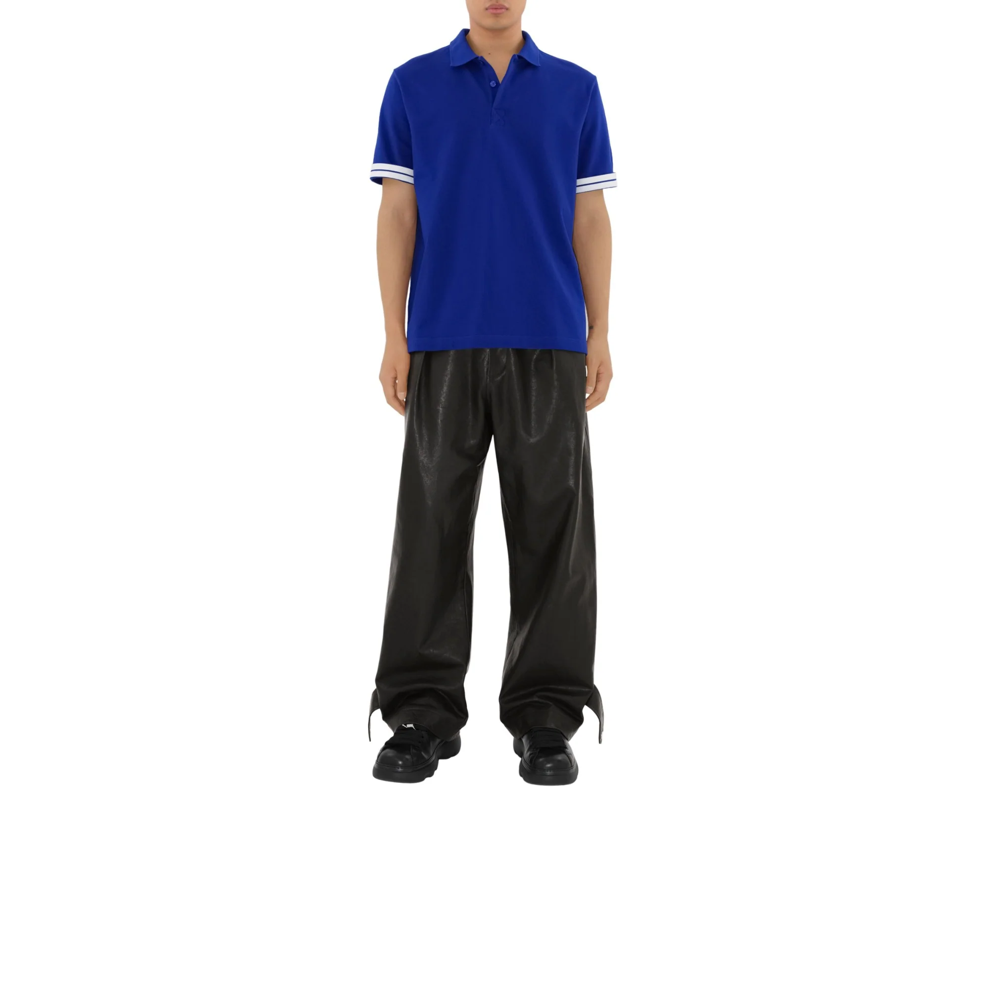 Cotton Polo Shirt - Knight - Image 2