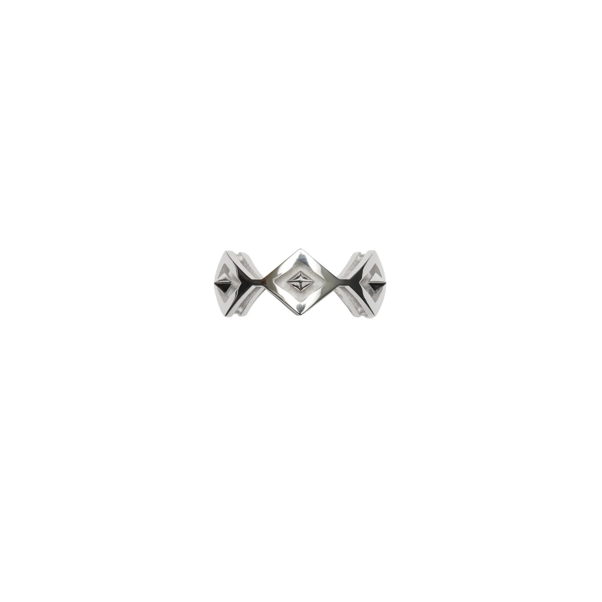 Hollow Stacking Ring - Silver