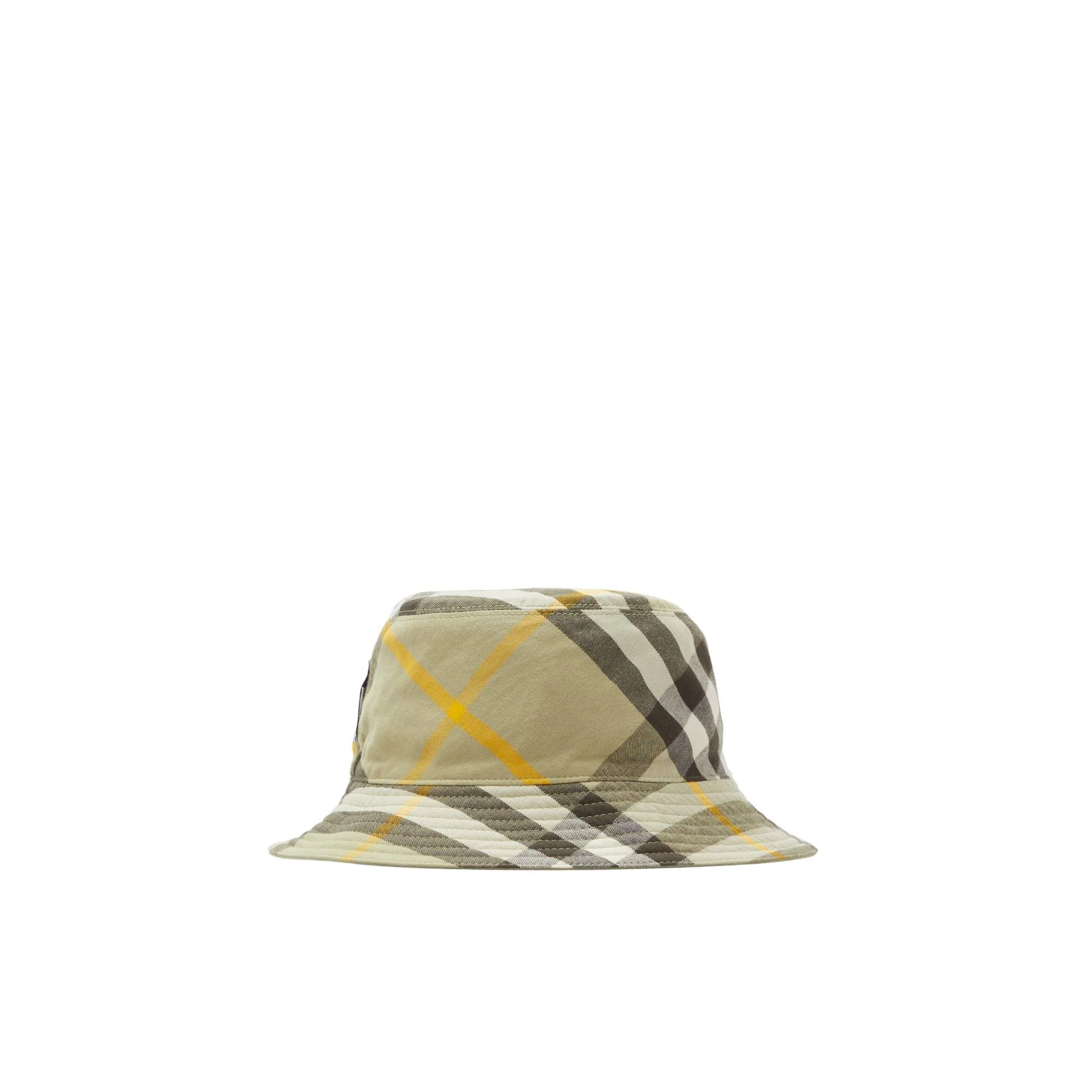Reversible Cotton Blend Bucket Hat - Hunter - Image 3