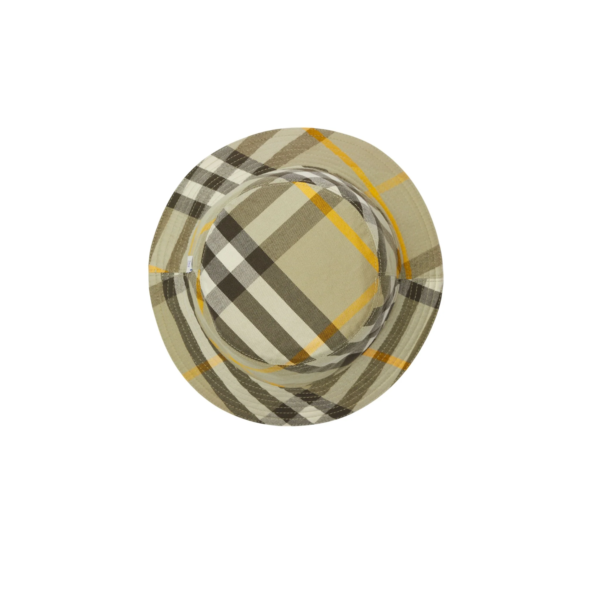 Reversible Cotton Blend Bucket Hat - Hunter - Image 2