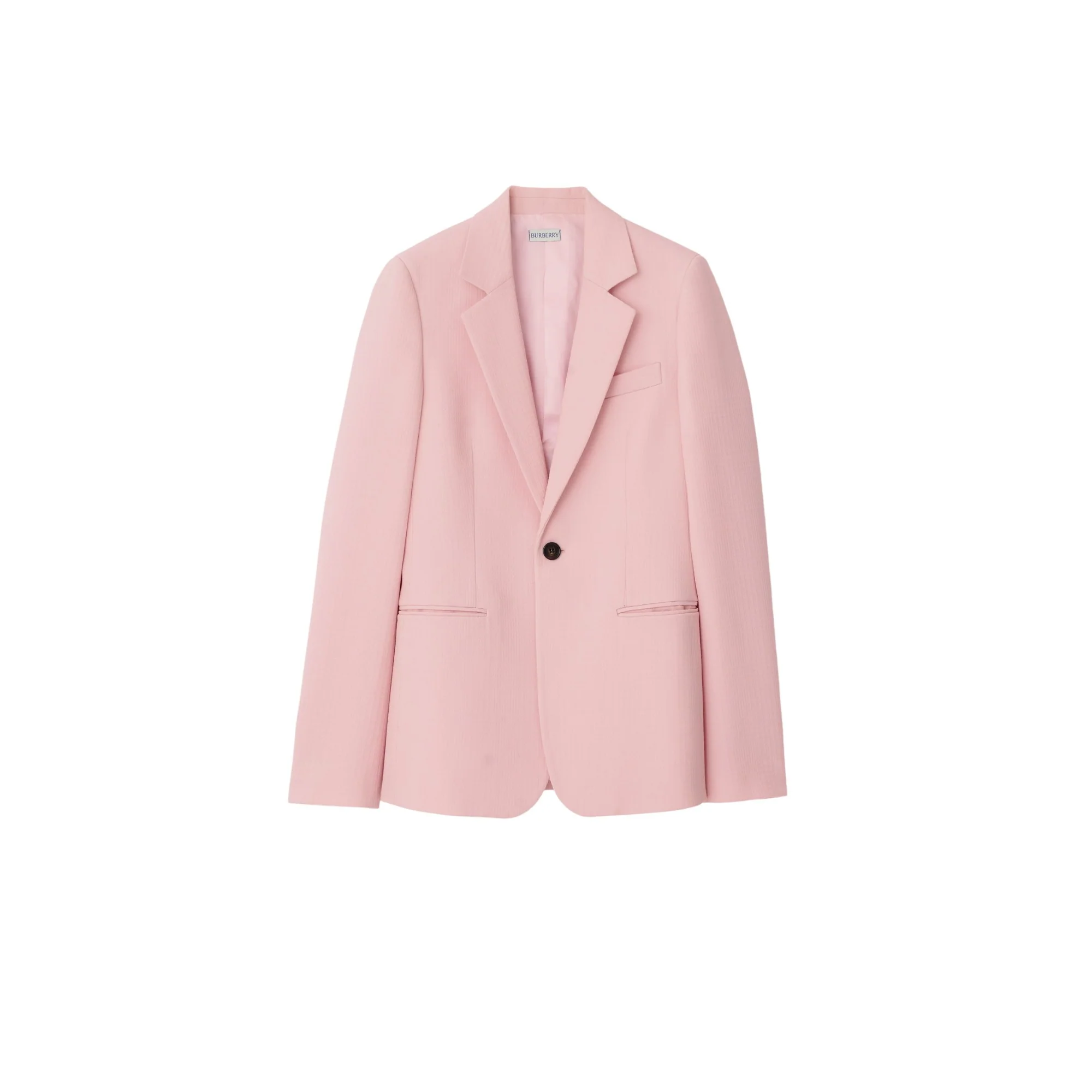 Wool Tailored Jacket - Cameo