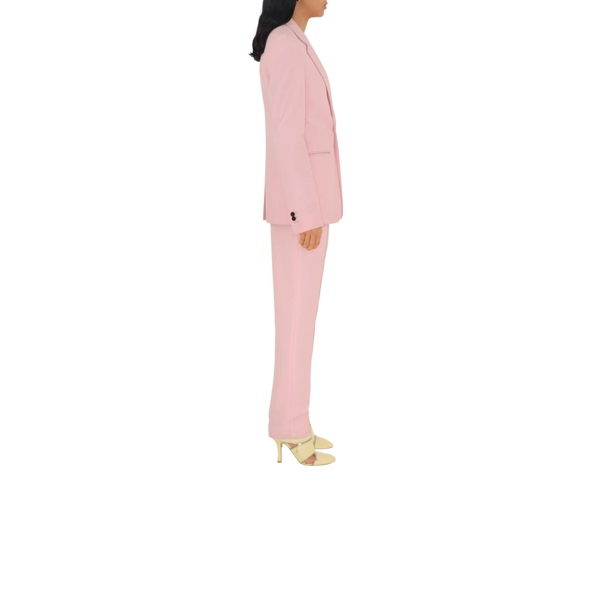 Wool Tailored Jacket - Cameo - Image 3