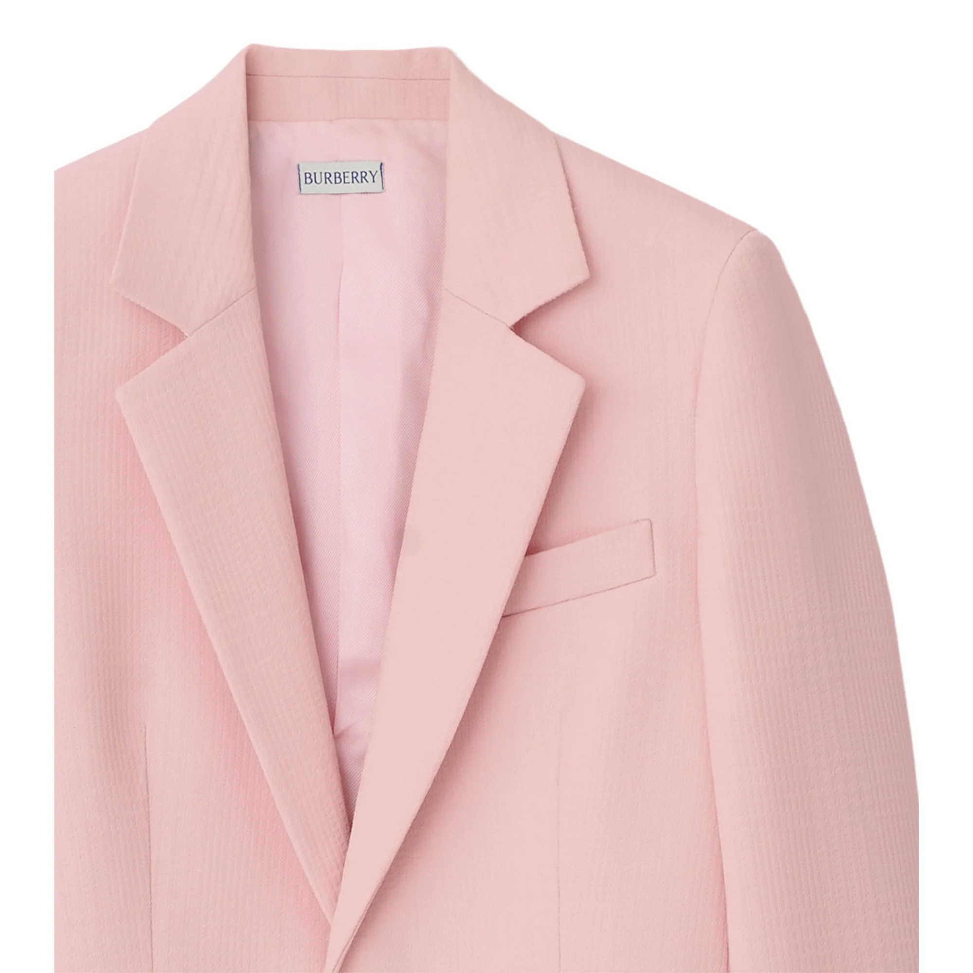 Wool Tailored Jacket - Cameo - Image 5