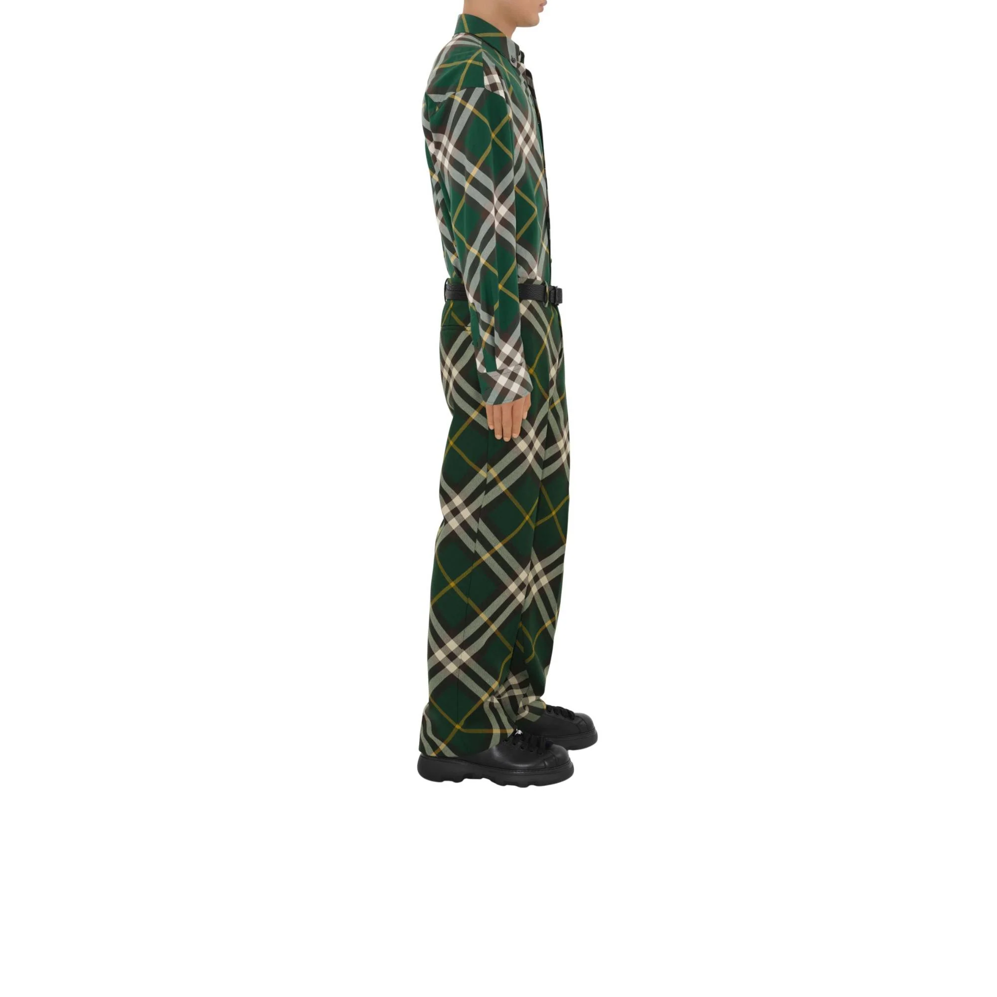 Check Cotton Shirt - Ivy IP Check - Image 3