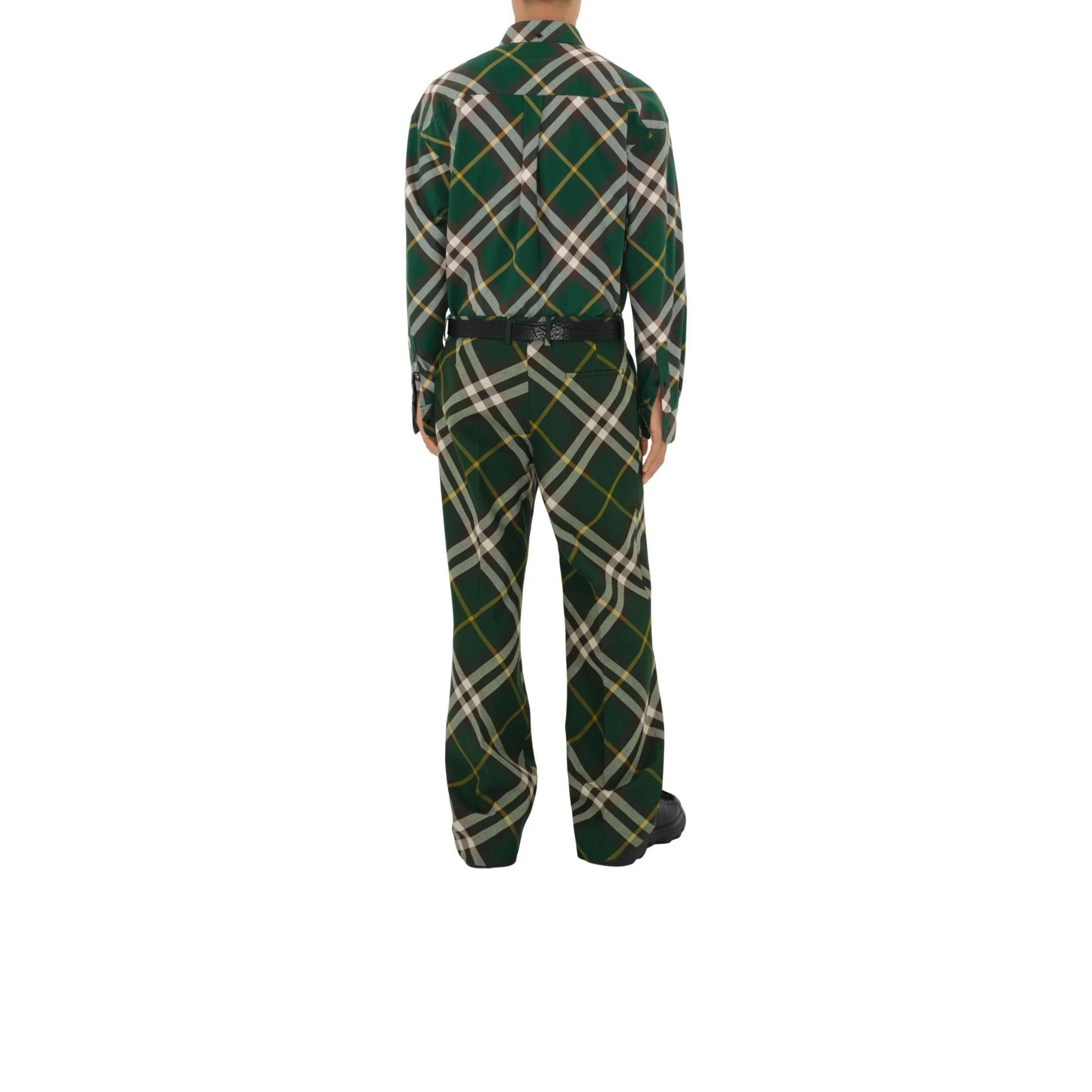 Check Cotton Shirt - Ivy IP Check - Image 4