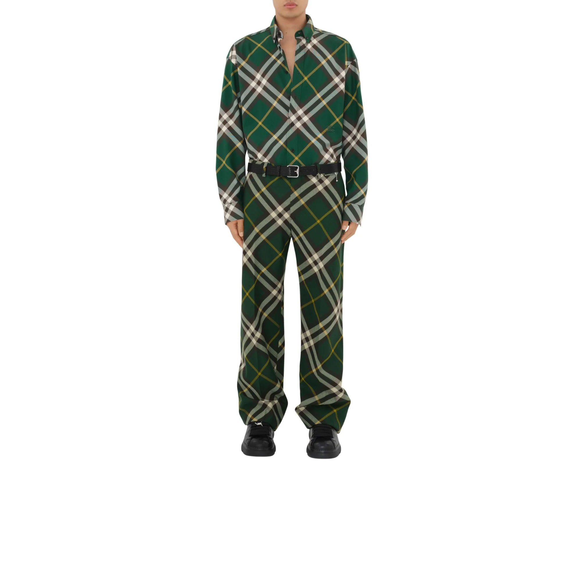 Check Cotton Shirt - Ivy IP Check - Image 2