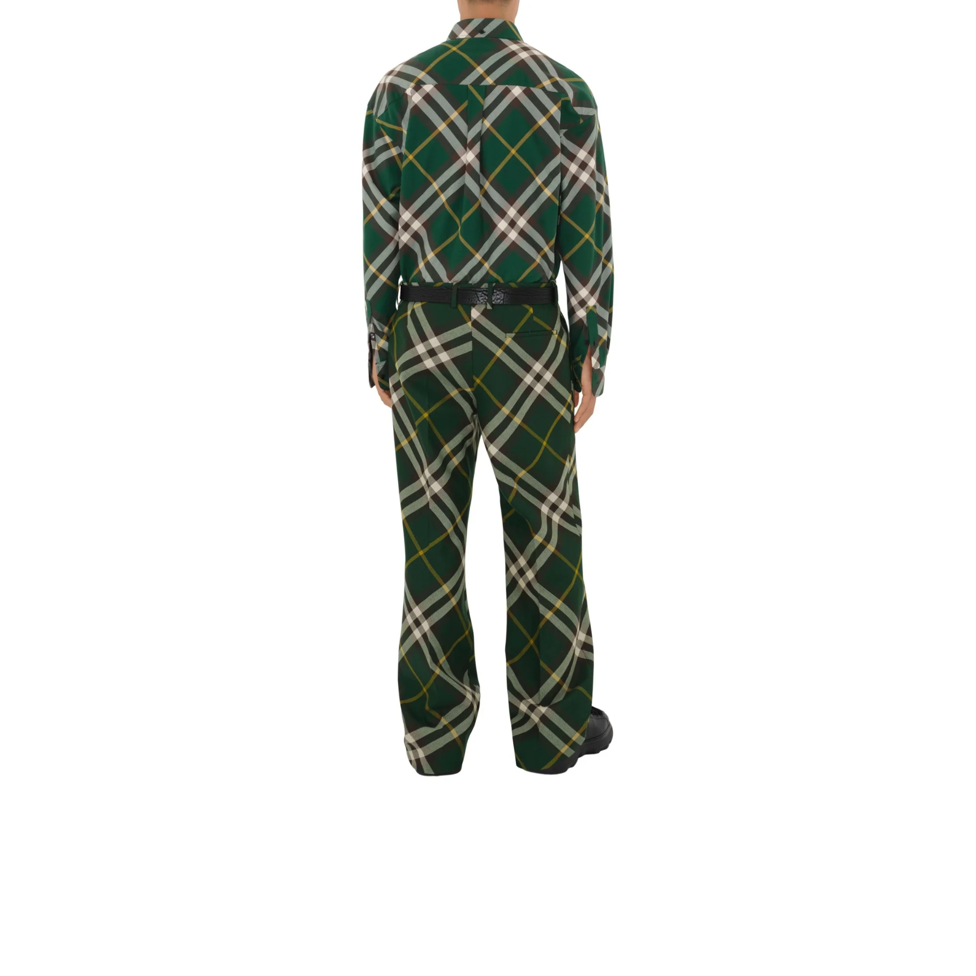 Check Cotton Shirt - Ivy IP Check - Image 4