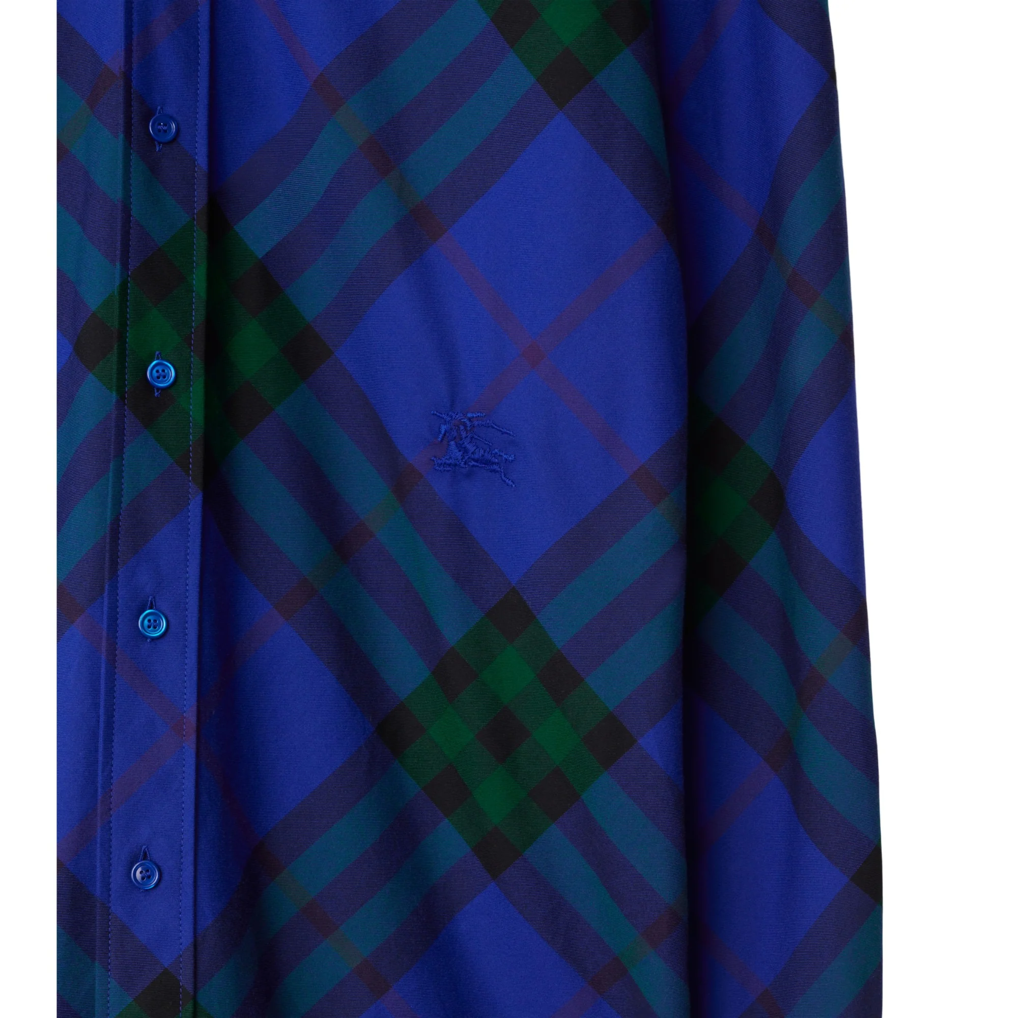 Check Cotton Shirt - Knight IP Check - Image 5