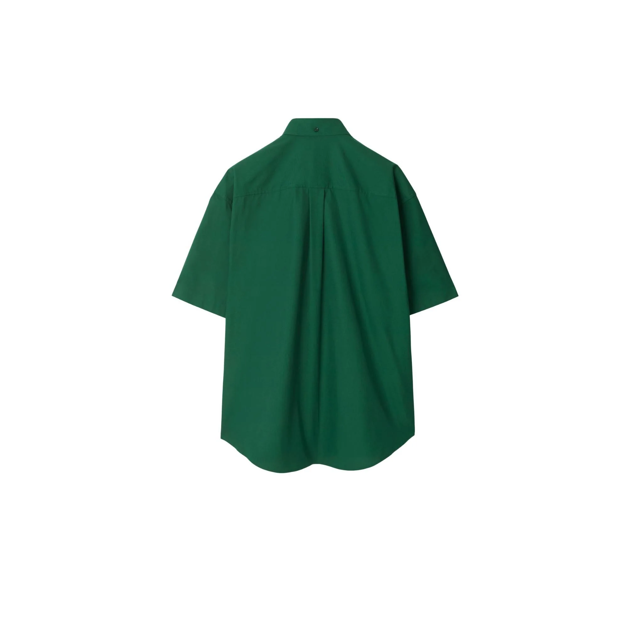 Cotton Oxford Shirt - Ivy - Image 5