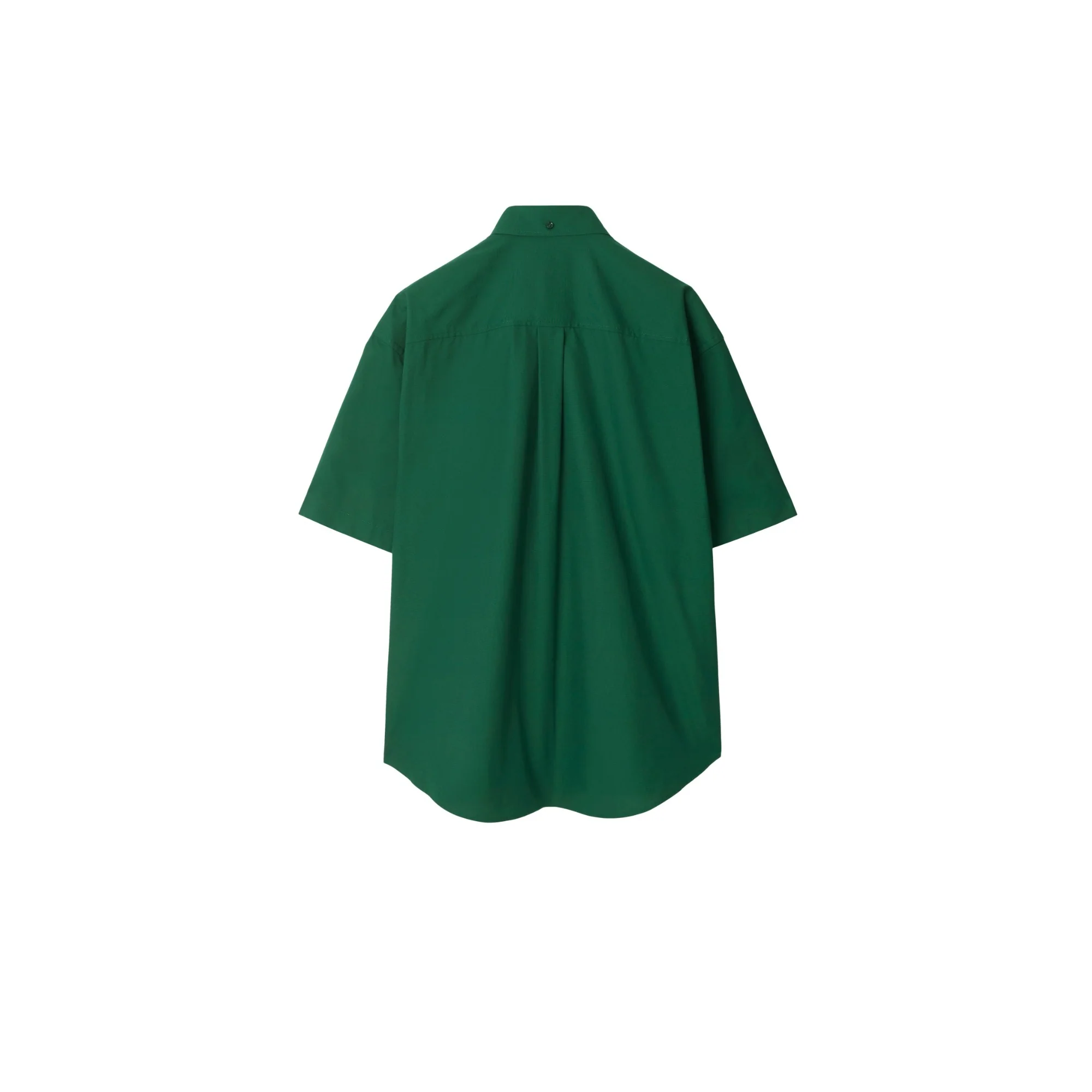 Cotton Oxford Shirt - Ivy - Image 5