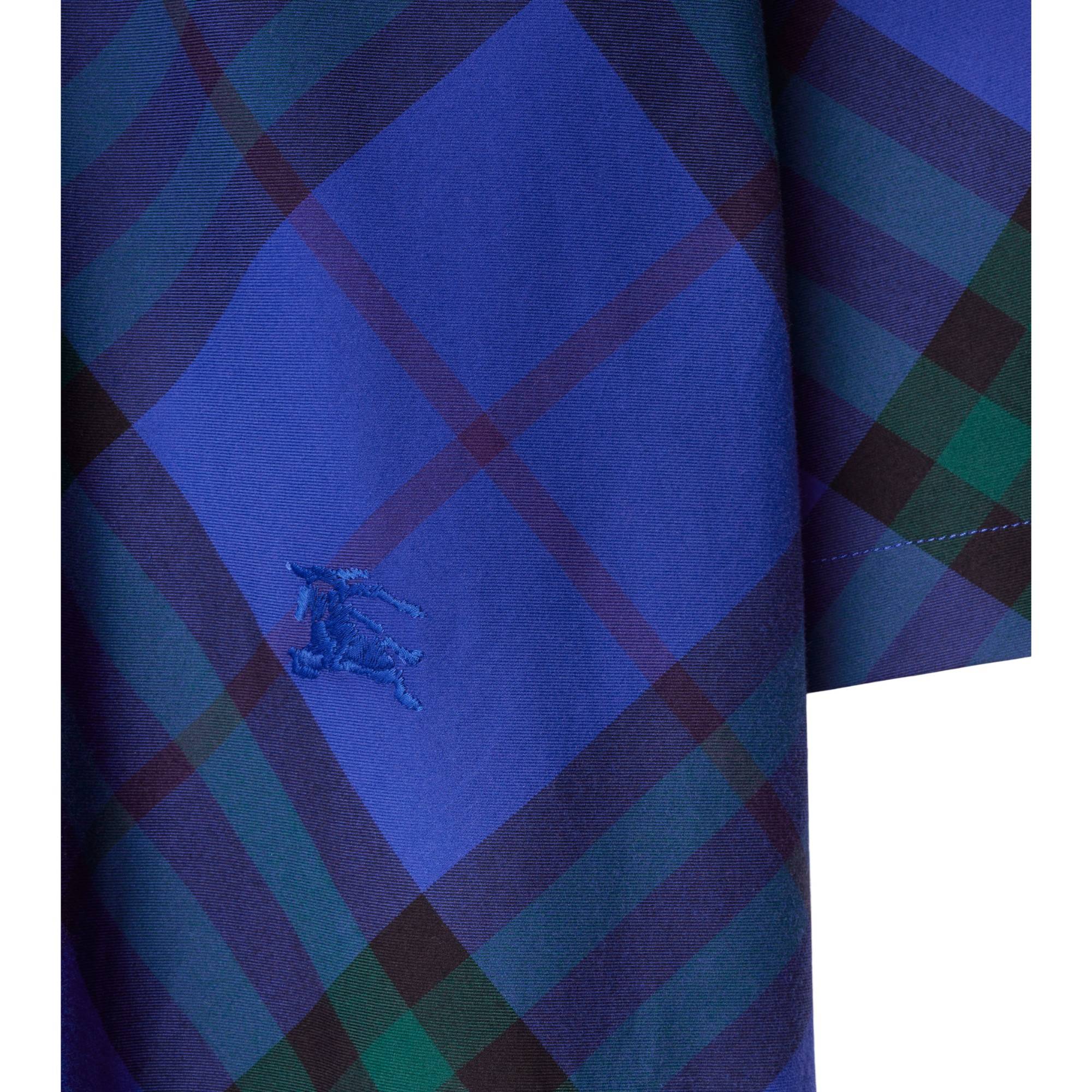 Check Cotton Shirt - Knight IP Check - Image 6