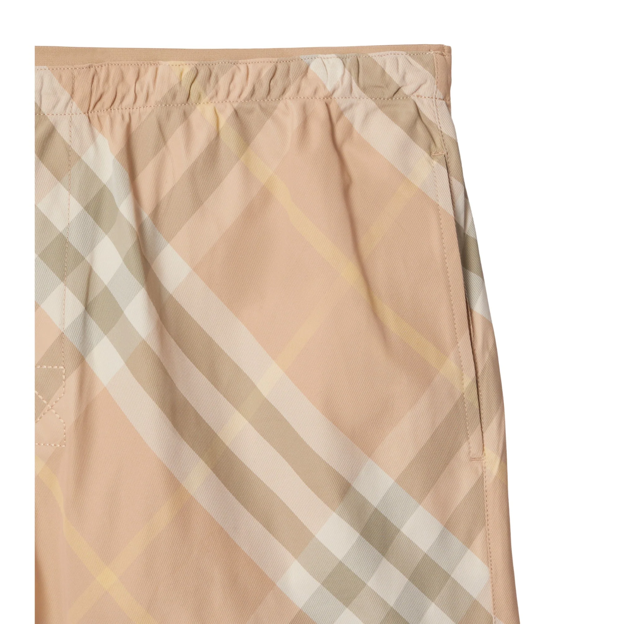 Check Swim Shorts - Flax IP Check - Image 6